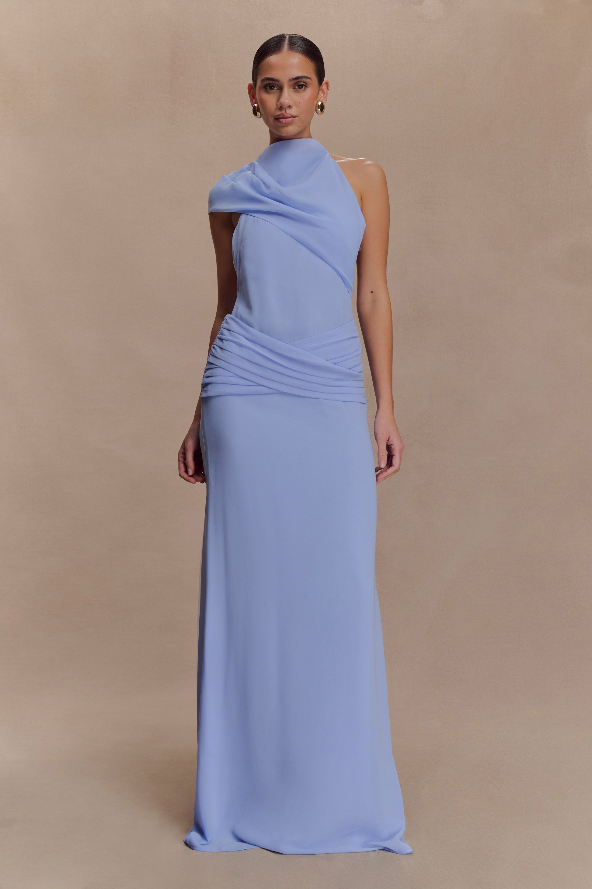 Analia Chiffon Maxi Dress - Lilac #5