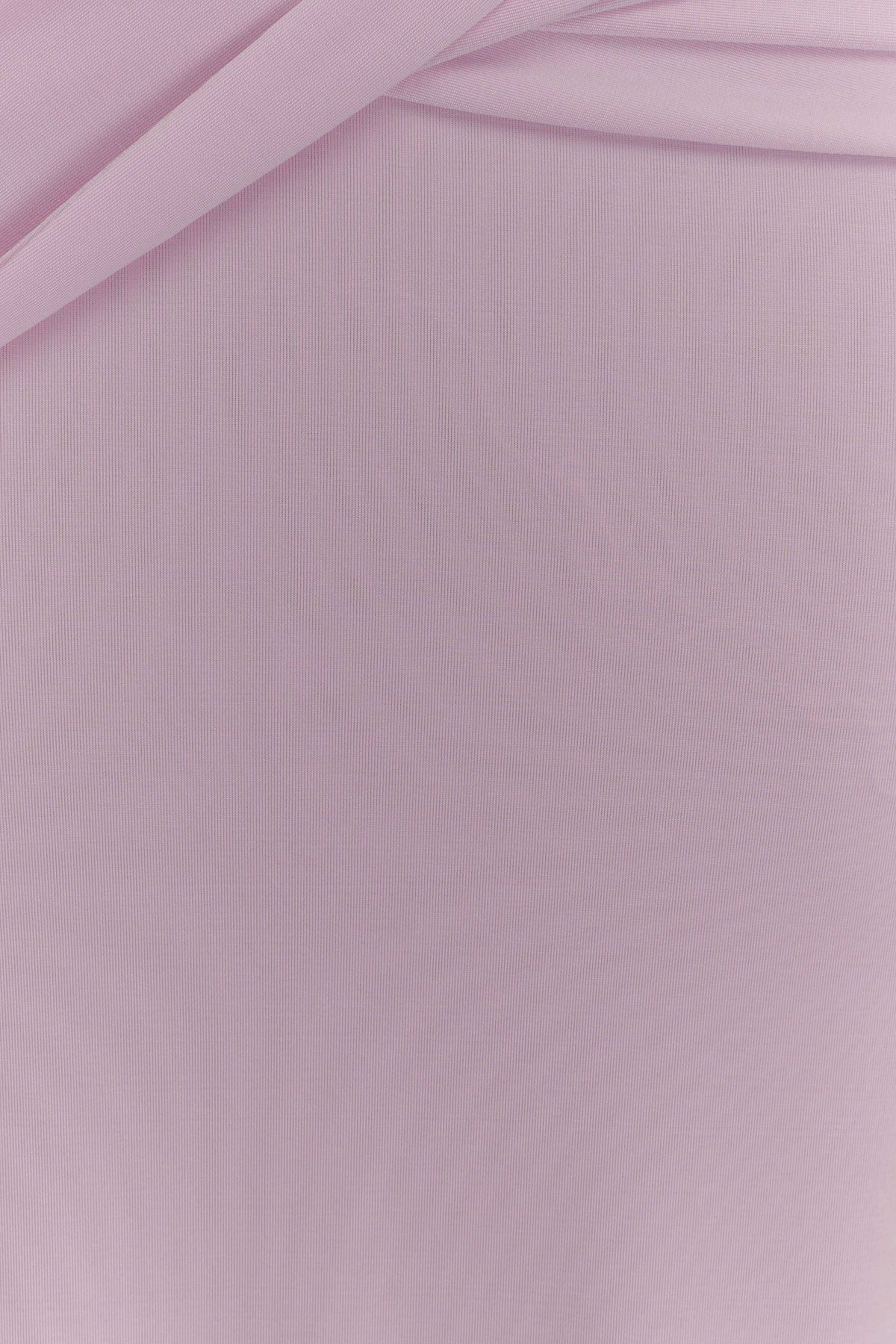 Henley Slinky Drape Maxi Dress - Baby Pink #9