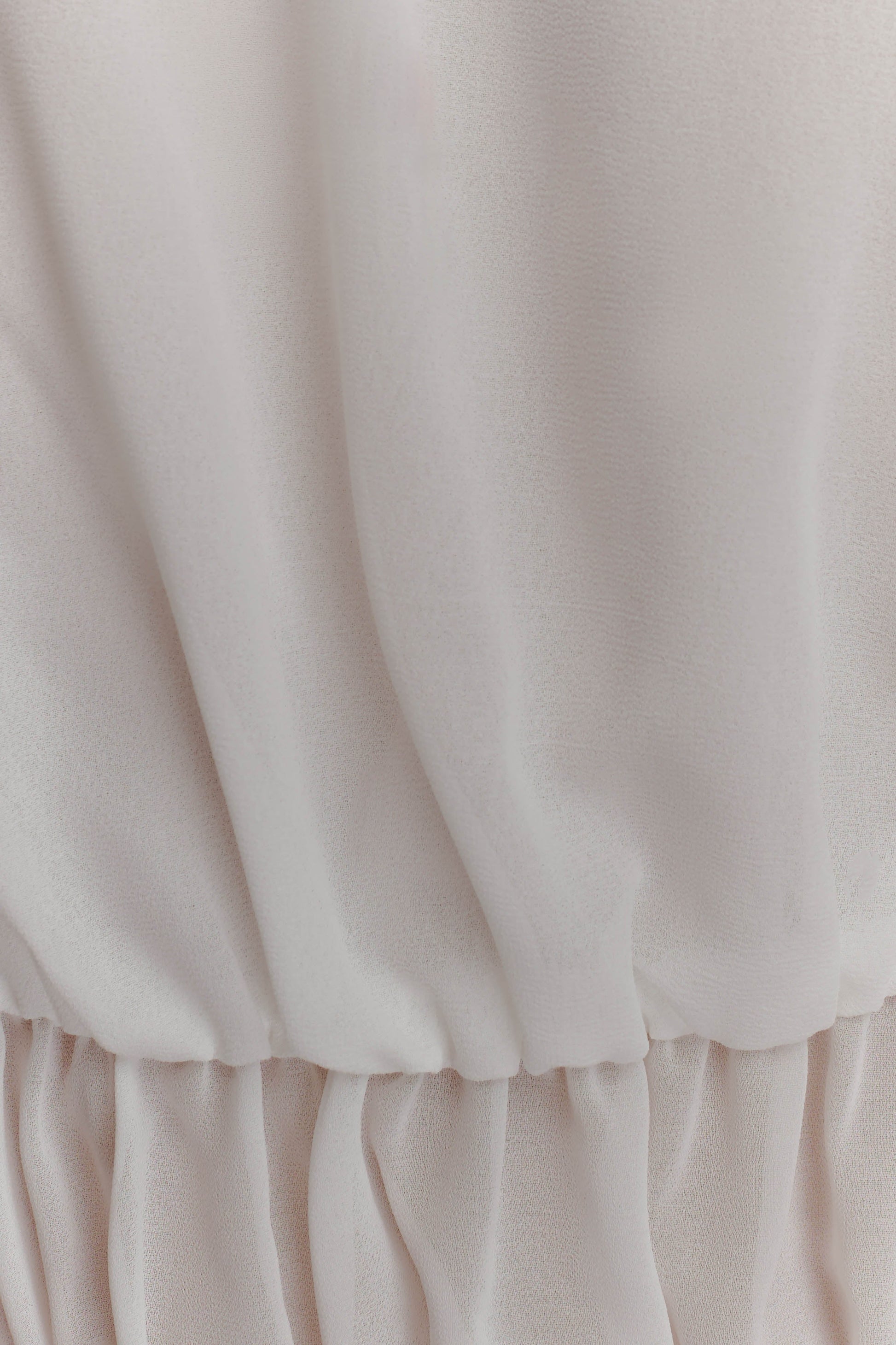 Carlie Chiffon Maxi Skirt - Ivory #8