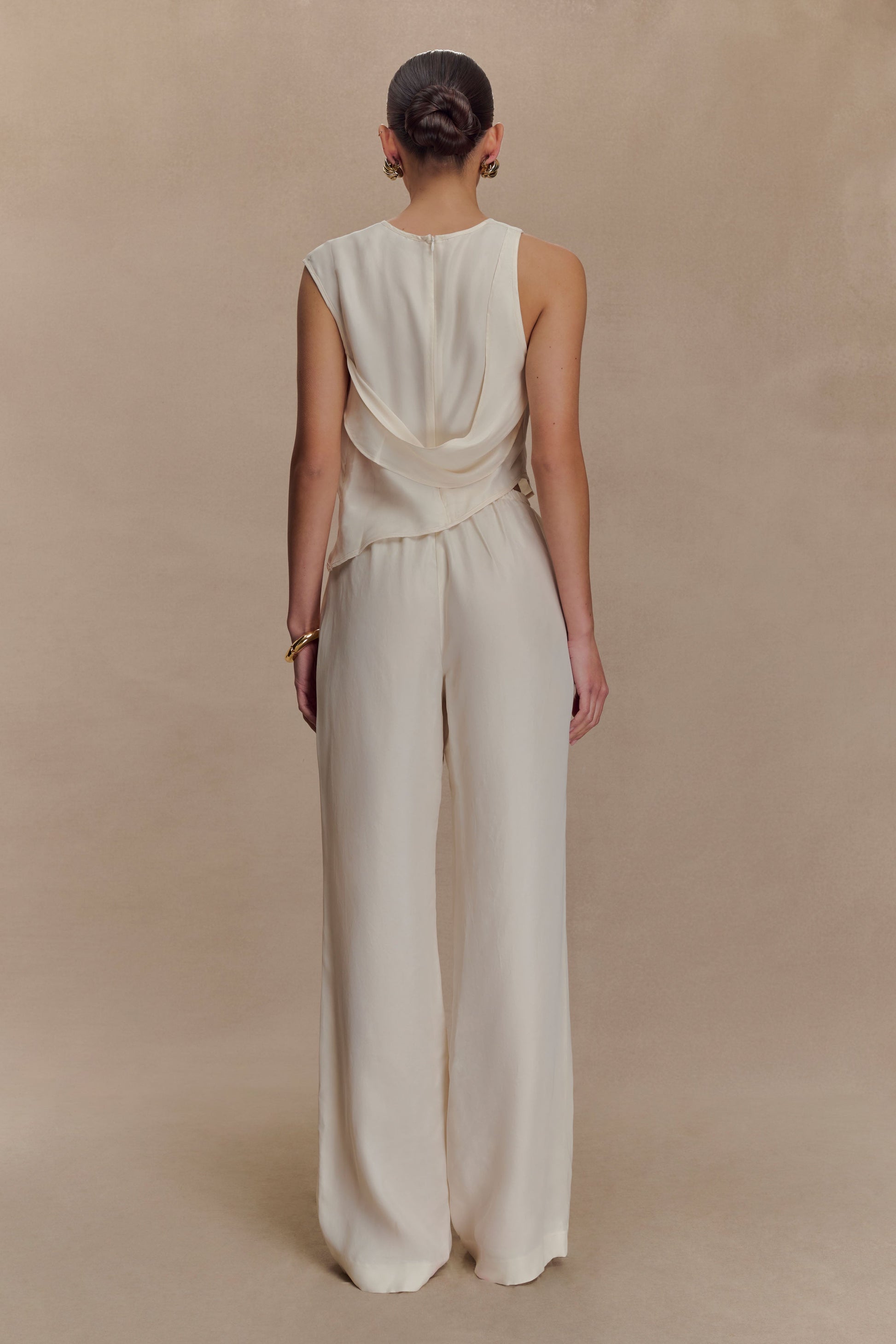 Violeta Asymmetric Top - Ivory #5
