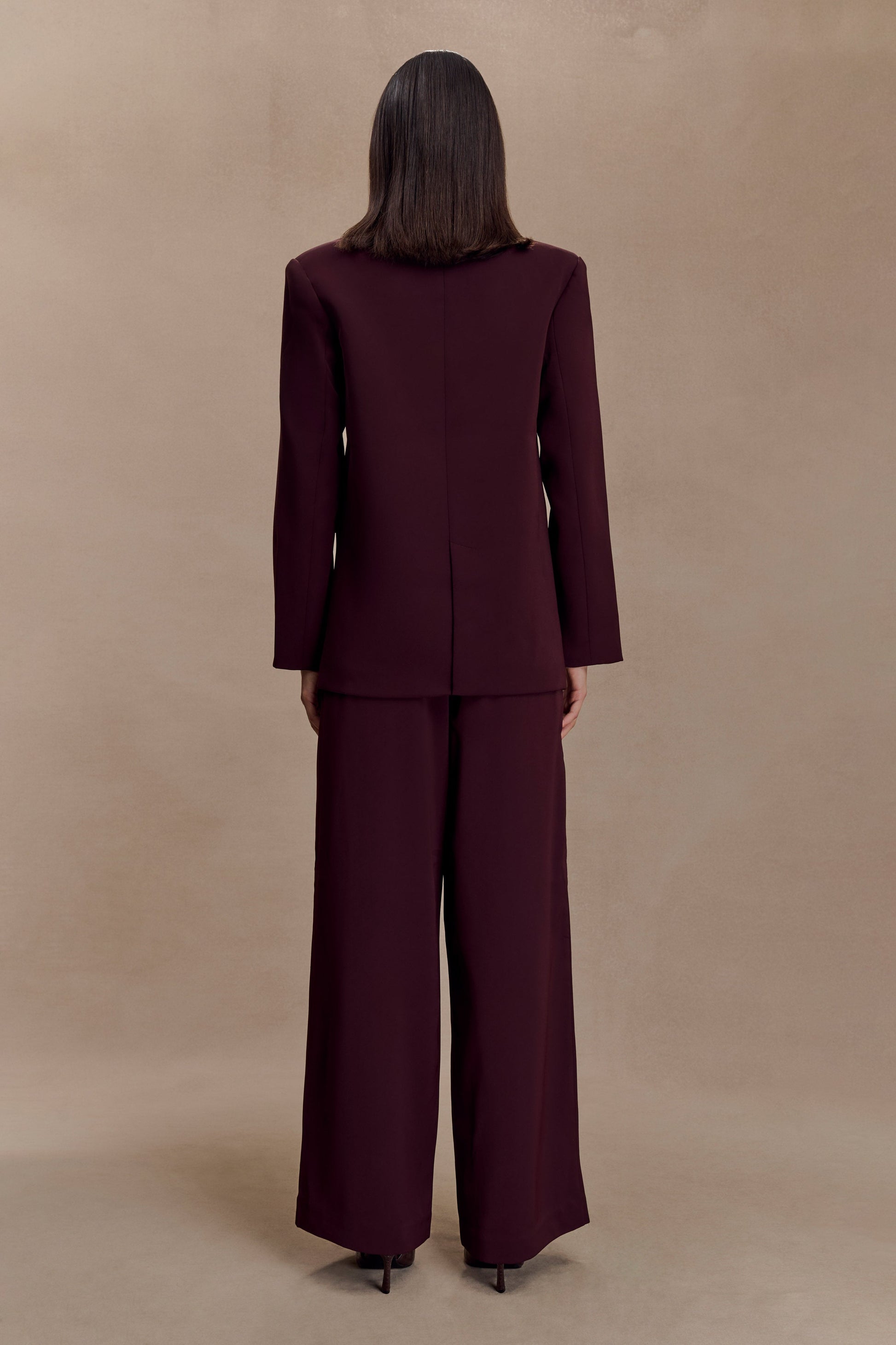 Mateo Oversized Blazer - Mahogany #5