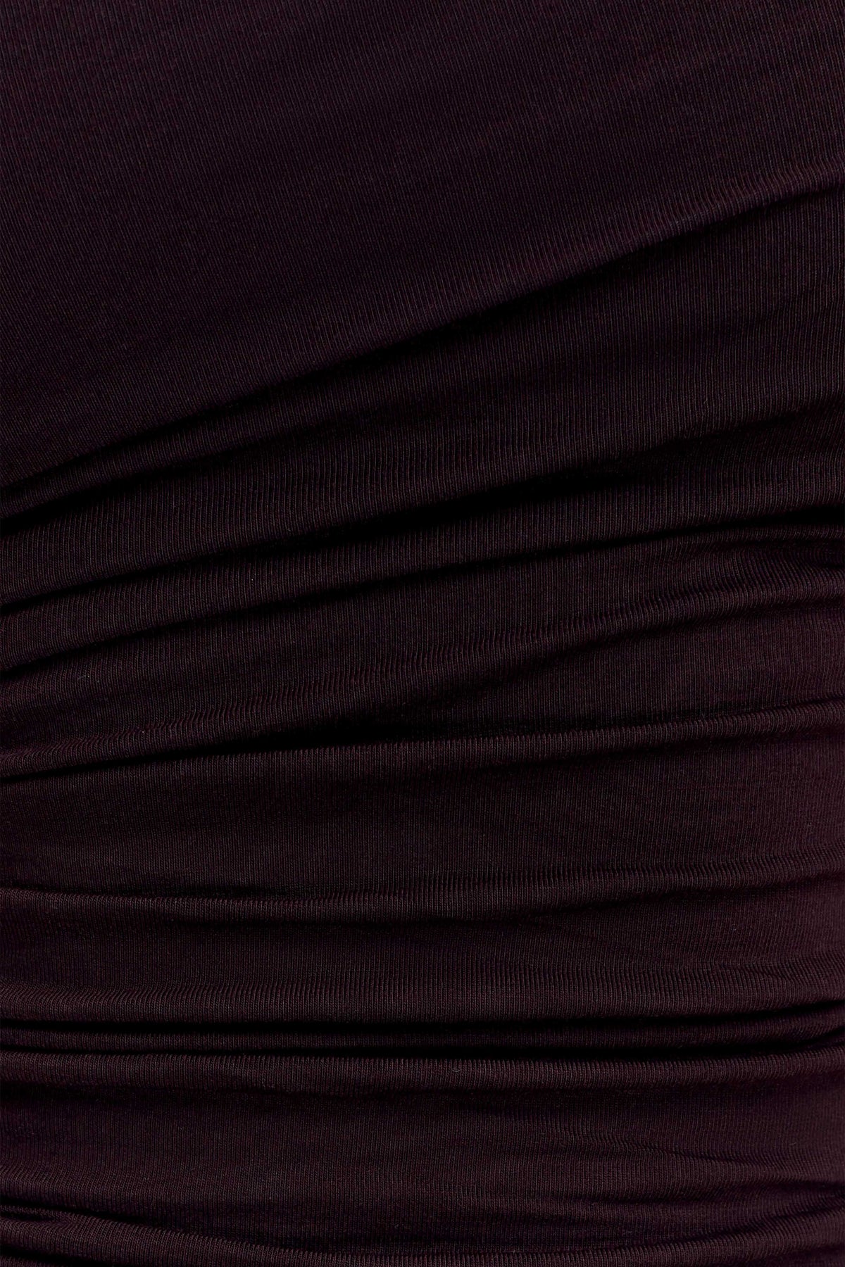 Anna One Shoulder Modal Top - Cacao Brown #5
