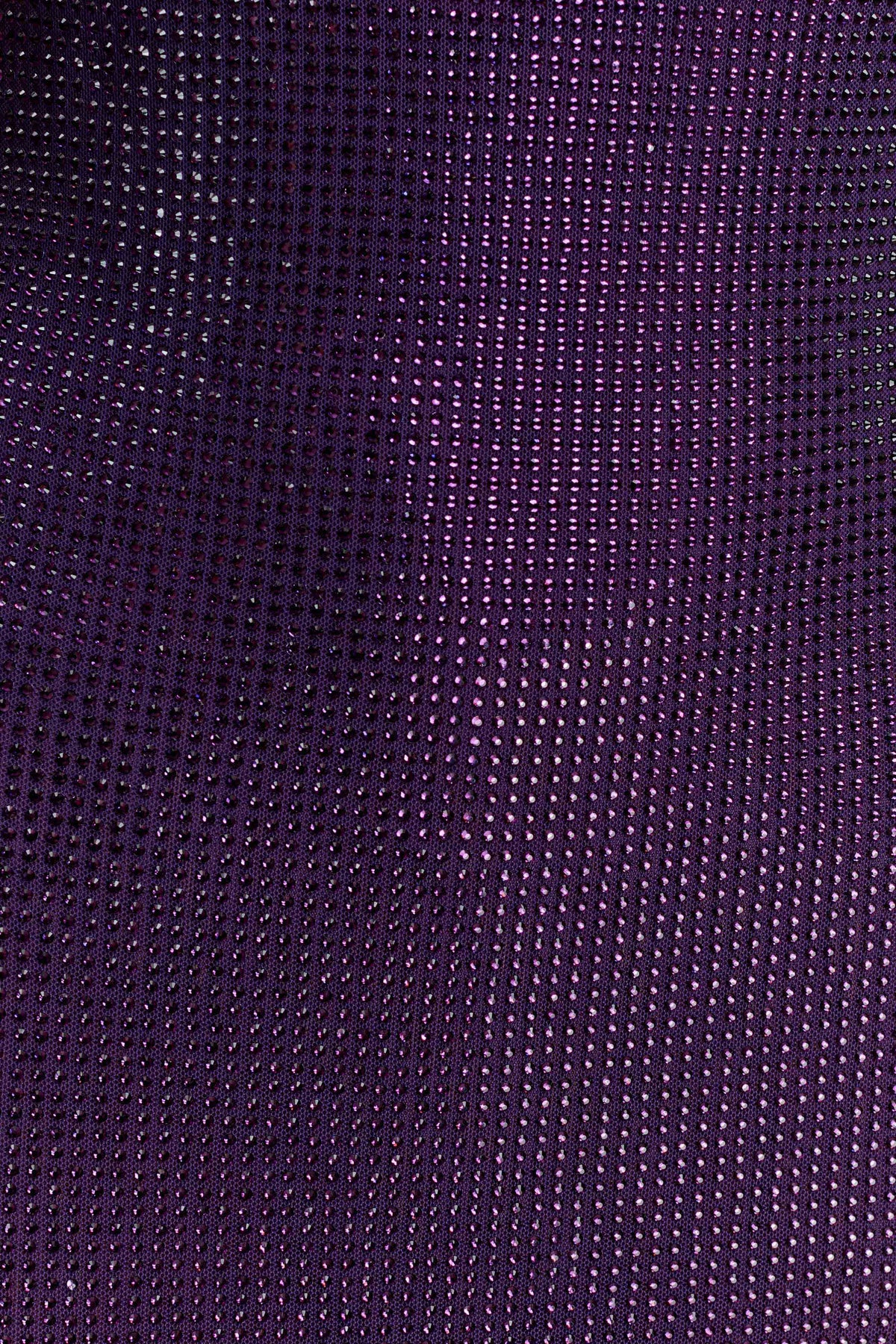 Jasmyn Hot Fix Maxi Dress With Mesh Back - Purple #6