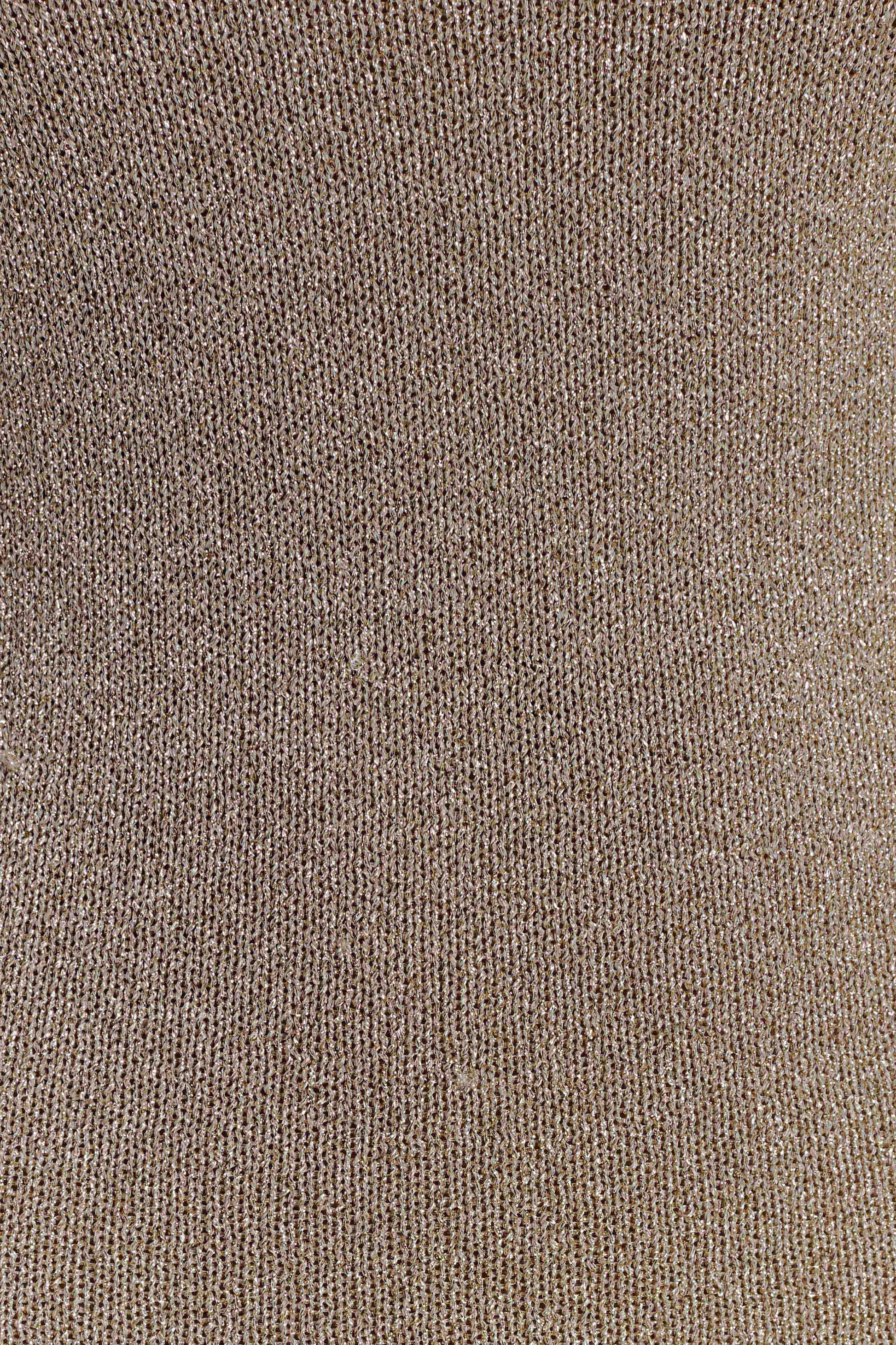 Sandrine Lurex Knit Maxi Dress - Gold #9