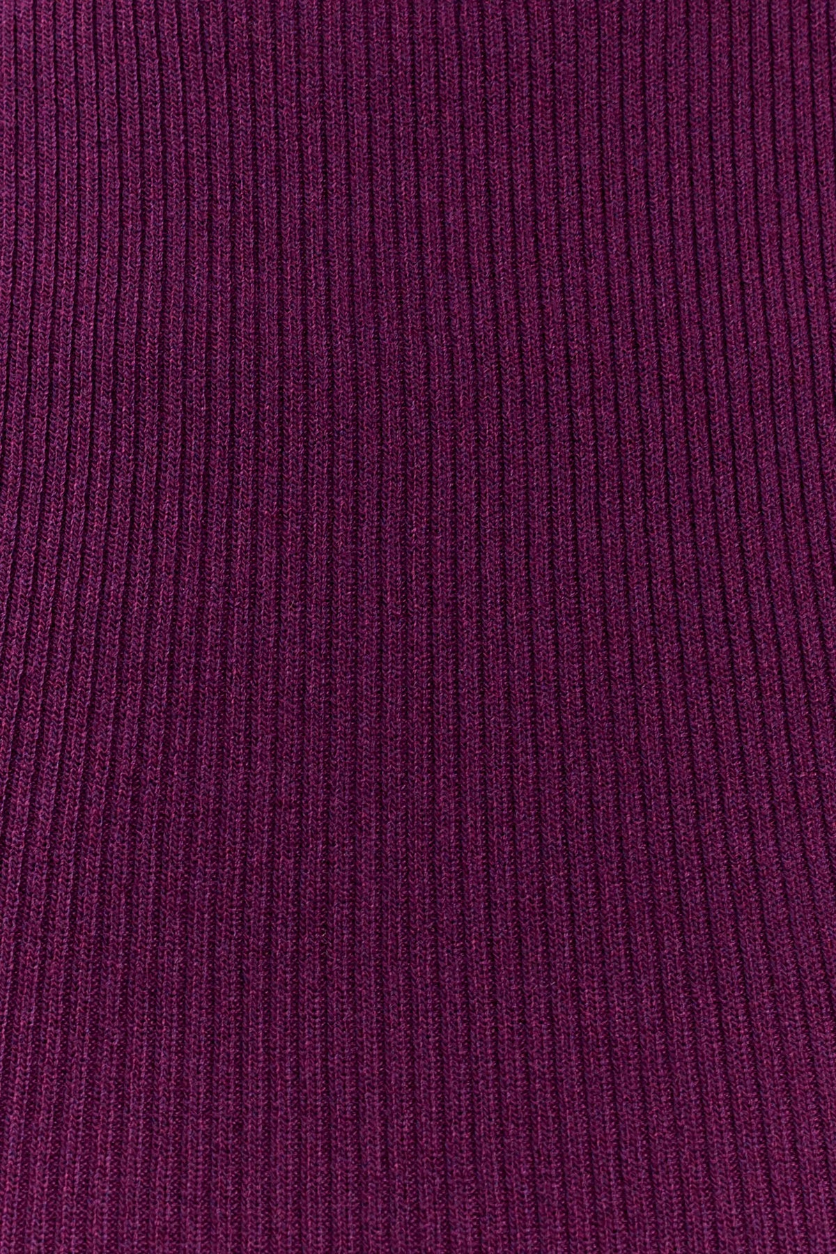 Diya Ribbed Sleeveless Top With Wire Hem - Plum #7