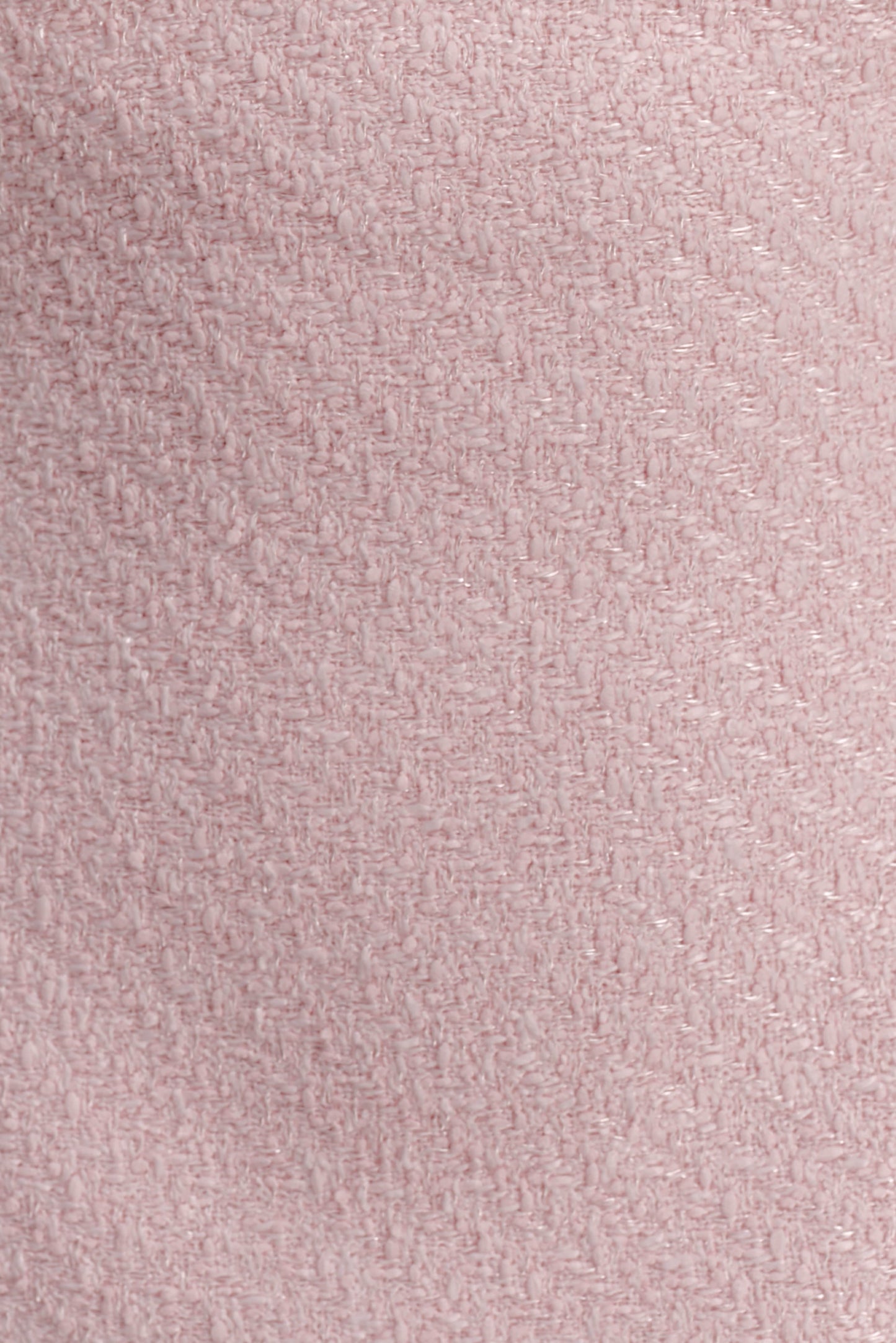 Lea Tweed Sleeveless Mini Dress - Baby Pink