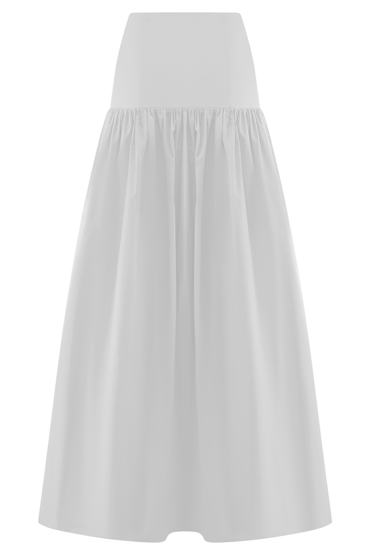 Autumn Maxi Skirt - White