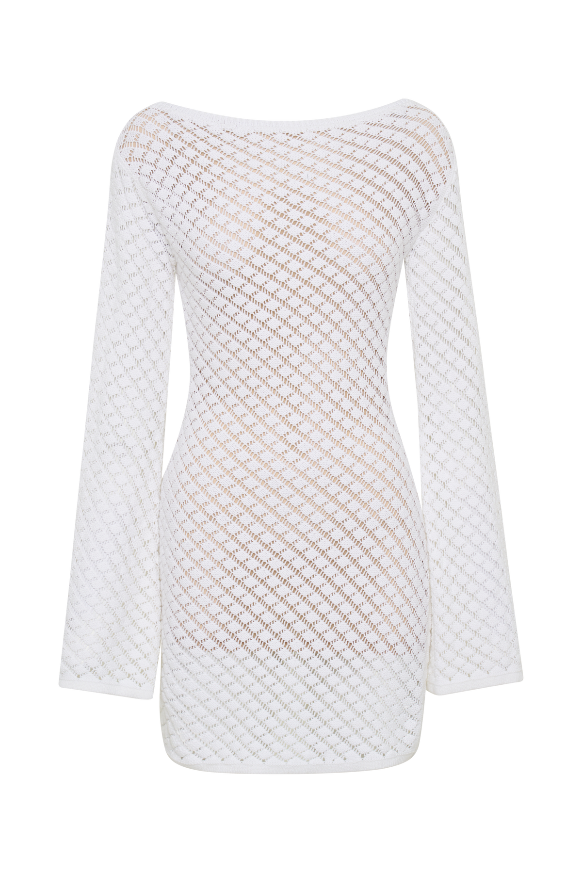 Galilea Knit Mini Dress - Ivory #11