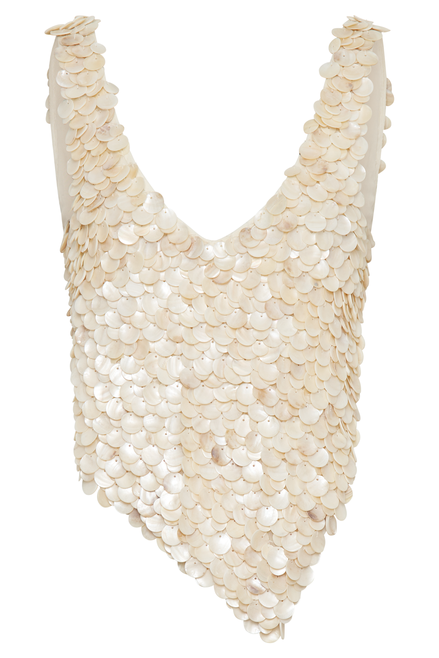 Willow Mother Of Pearl Halter Top - Pearl #16
