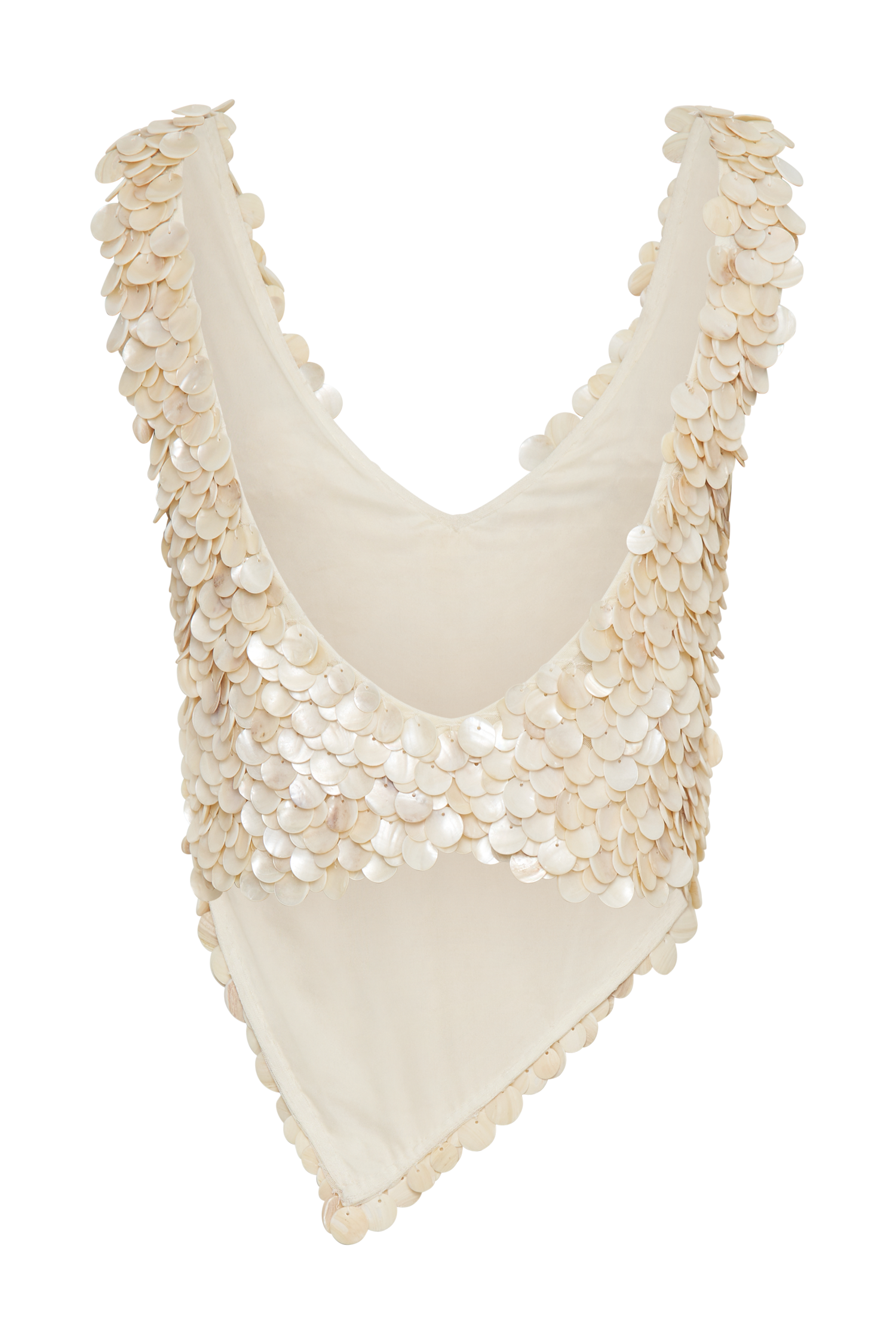 Willow Mother Of Pearl Halter Top - Pearl #15