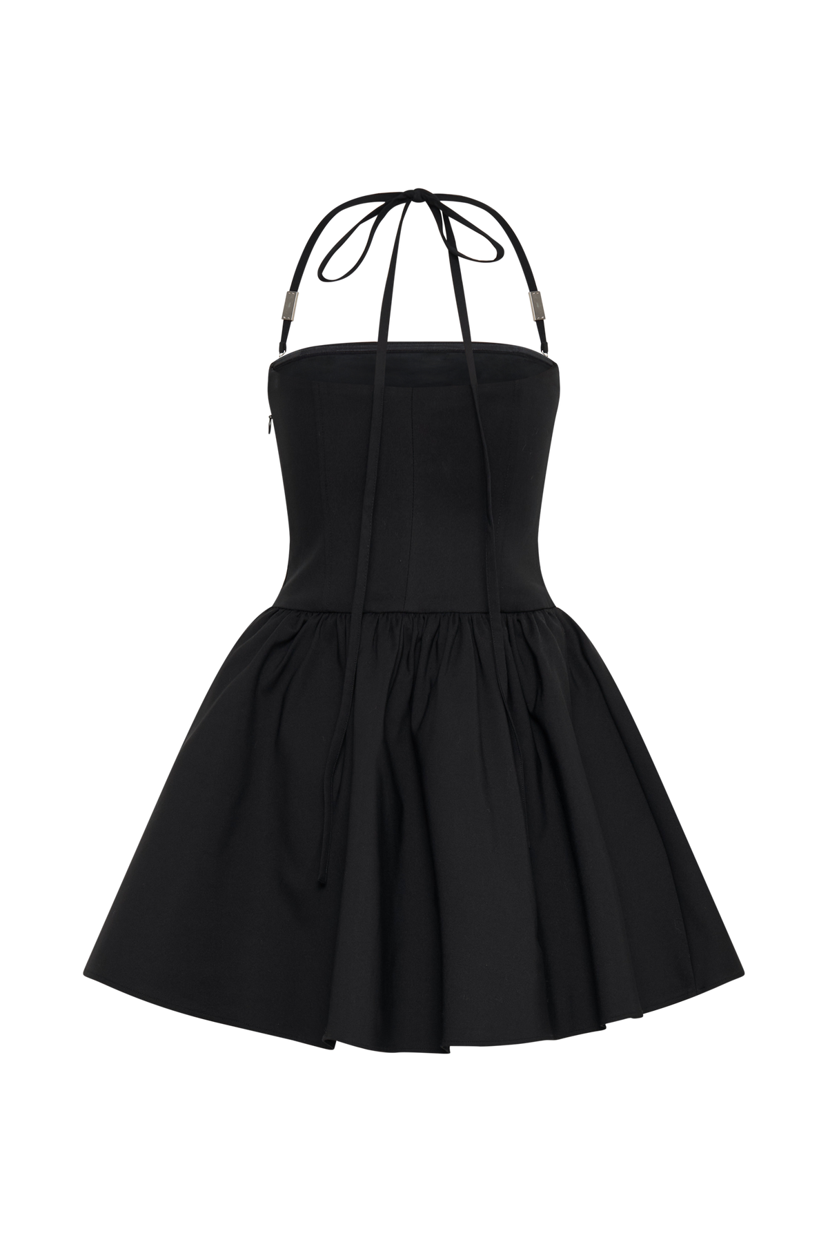 Ruby Halter Mini Dress - Black #9