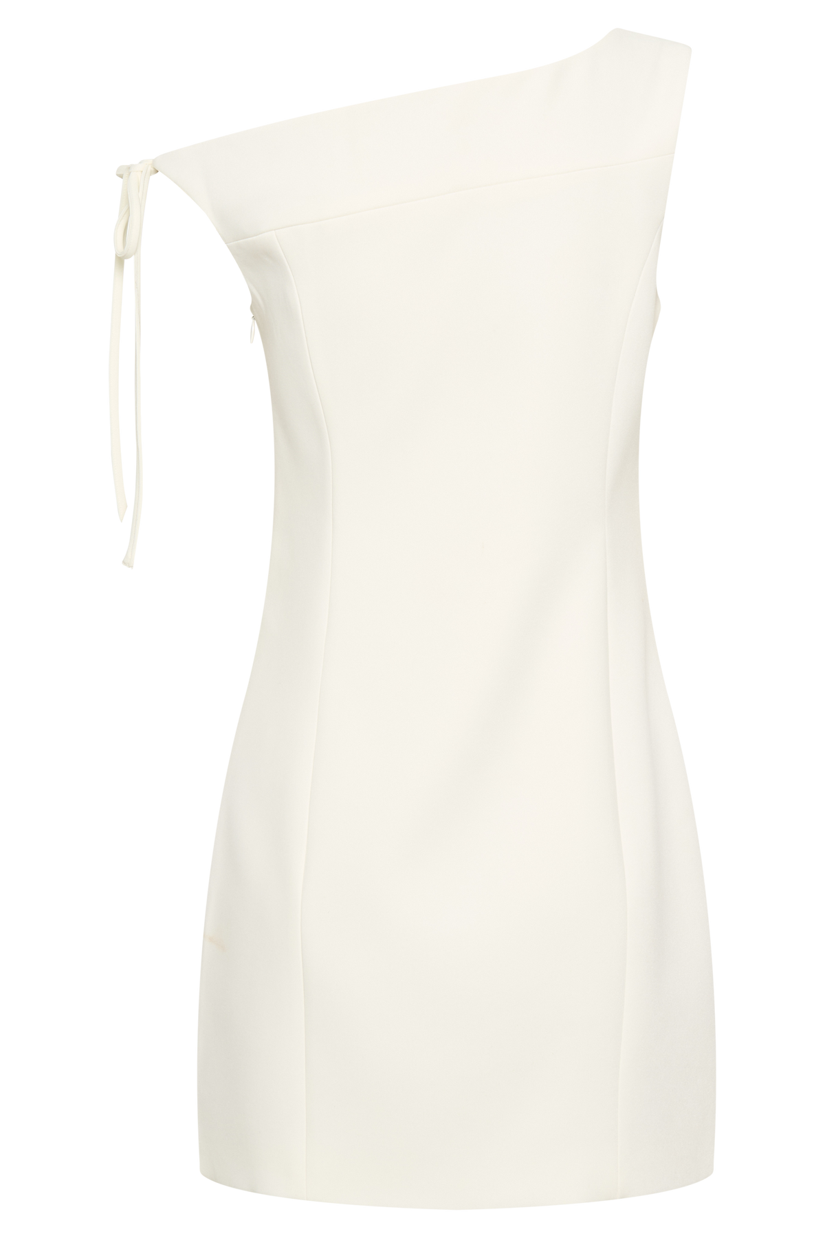 Baker Suiting Off Shoulder Dress - Ivory