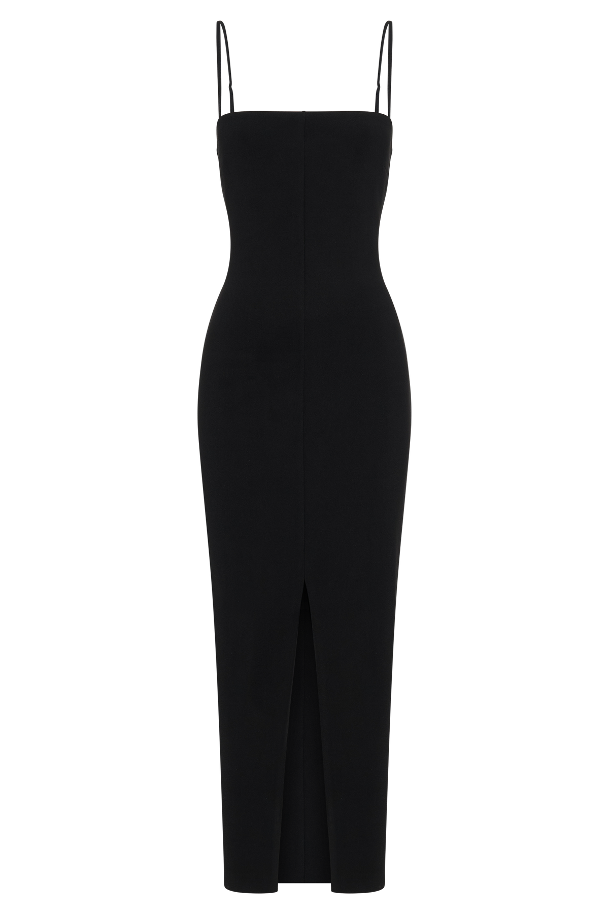 Delia Crepe Maxi Dress - Black #8