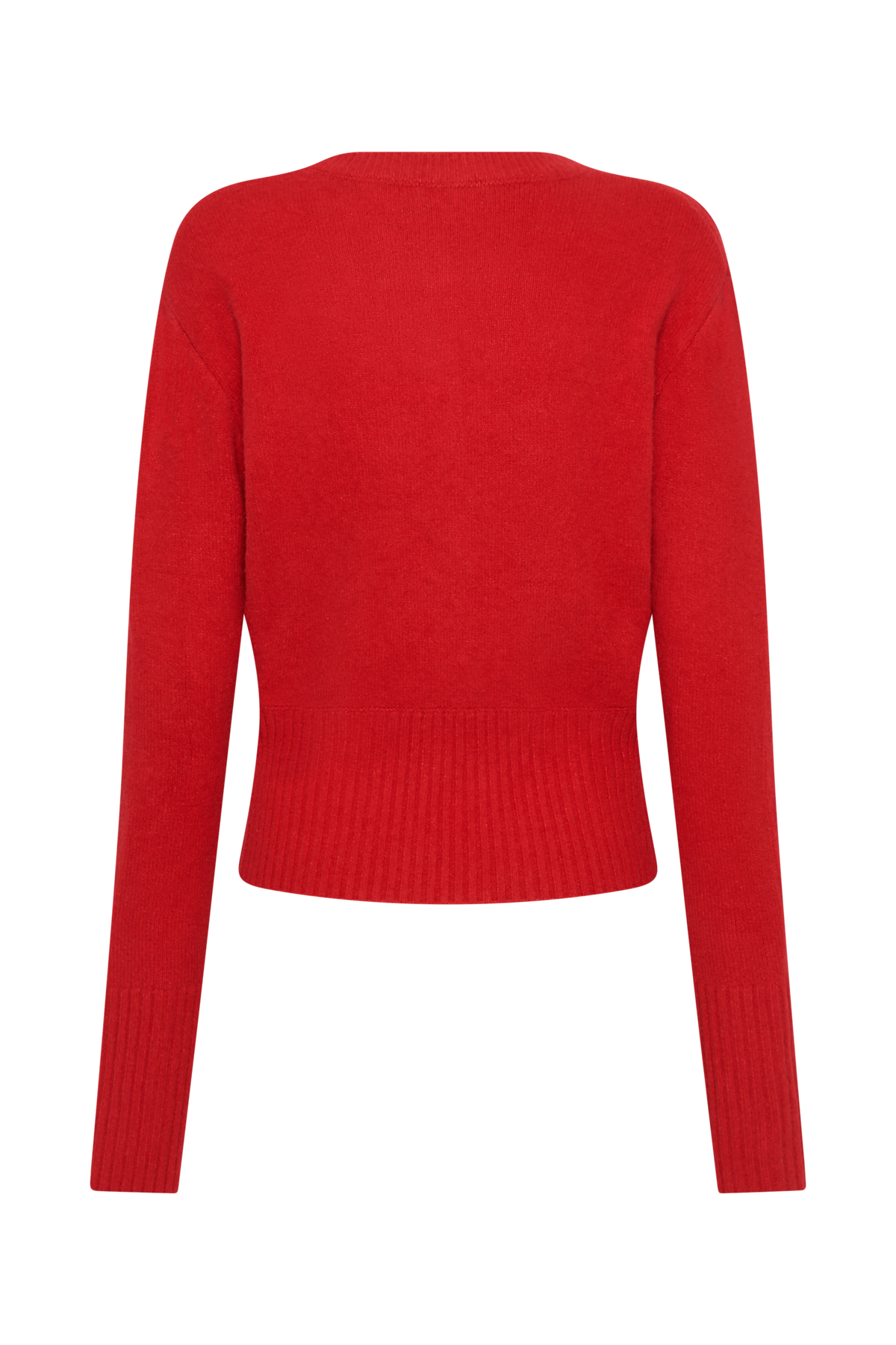 Genevieve Oversized Knit Cardigan - Ruby #9