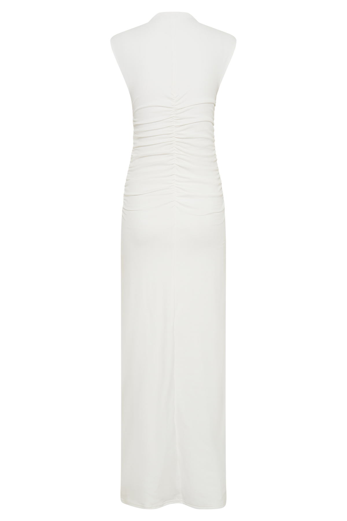 Elliot High Neck Sleeveless Maxi Dress - White #6