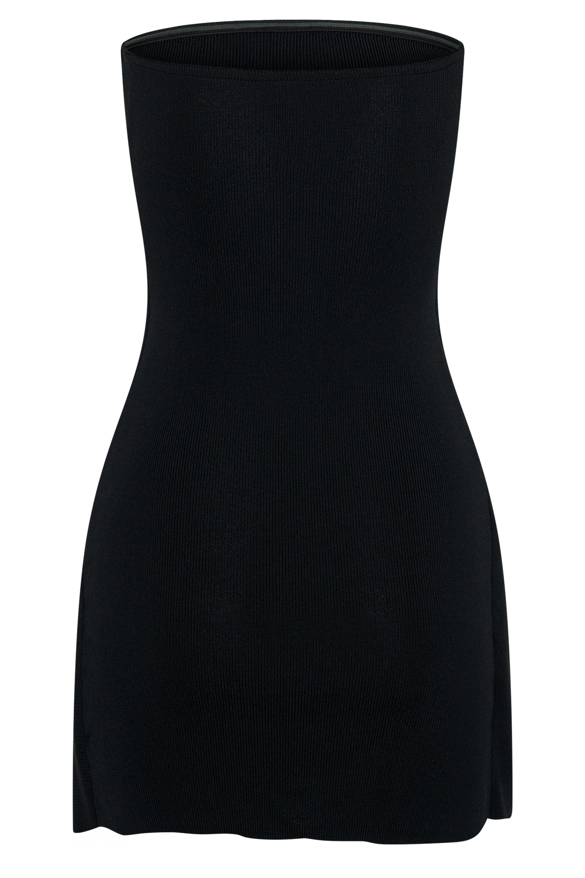 Rian Strapless Knit Mini Dress - Black #6