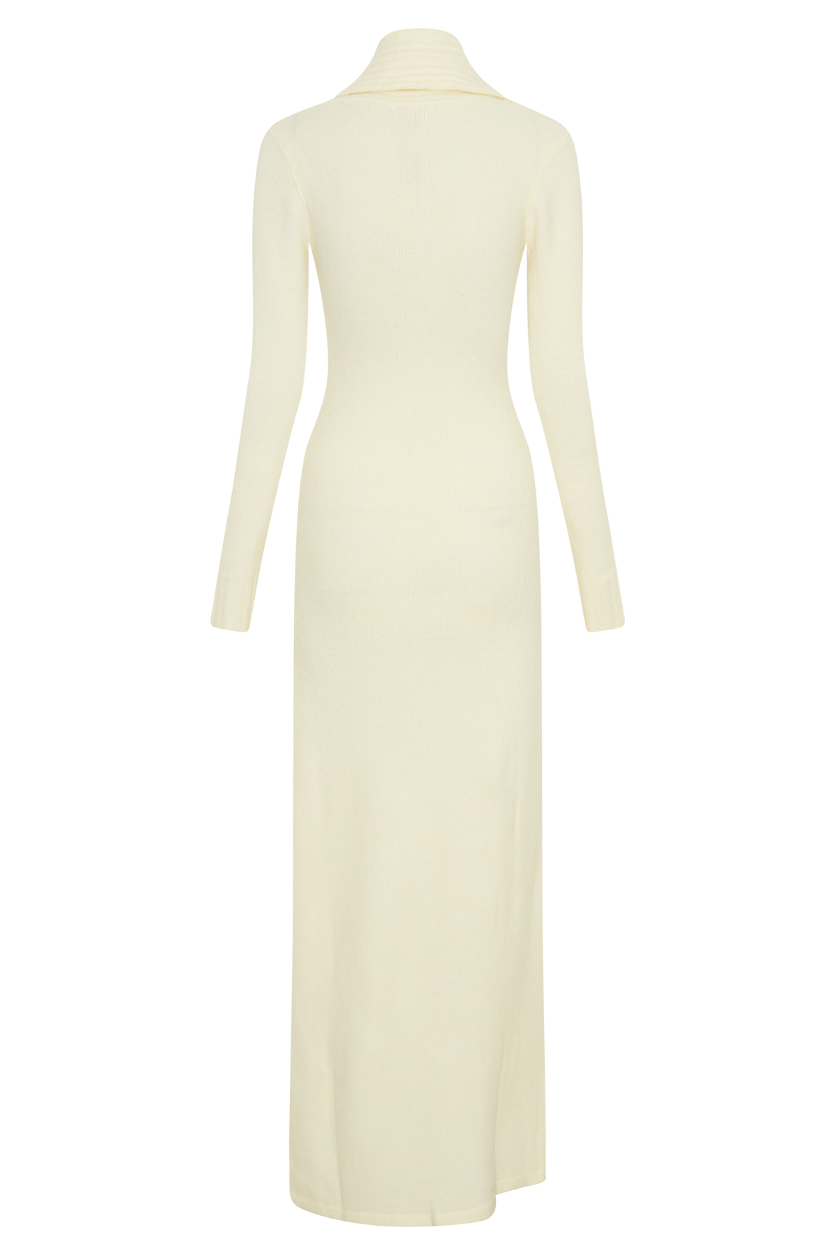 Alessandra Reversible Knit Maxi Dress - Ivory Marle #8