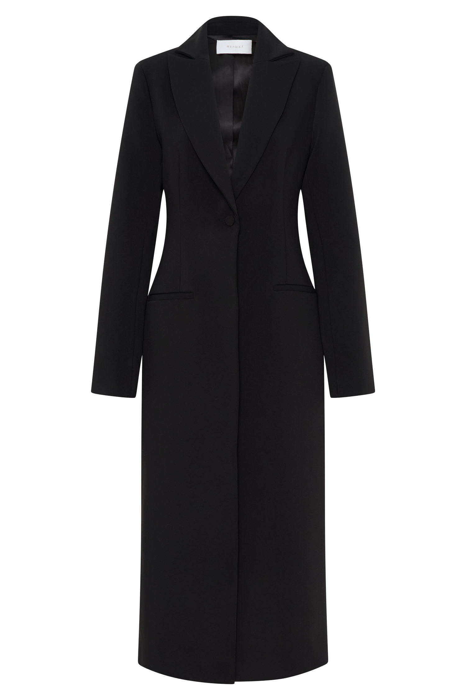 Caviar Suiting Coat - Black #7