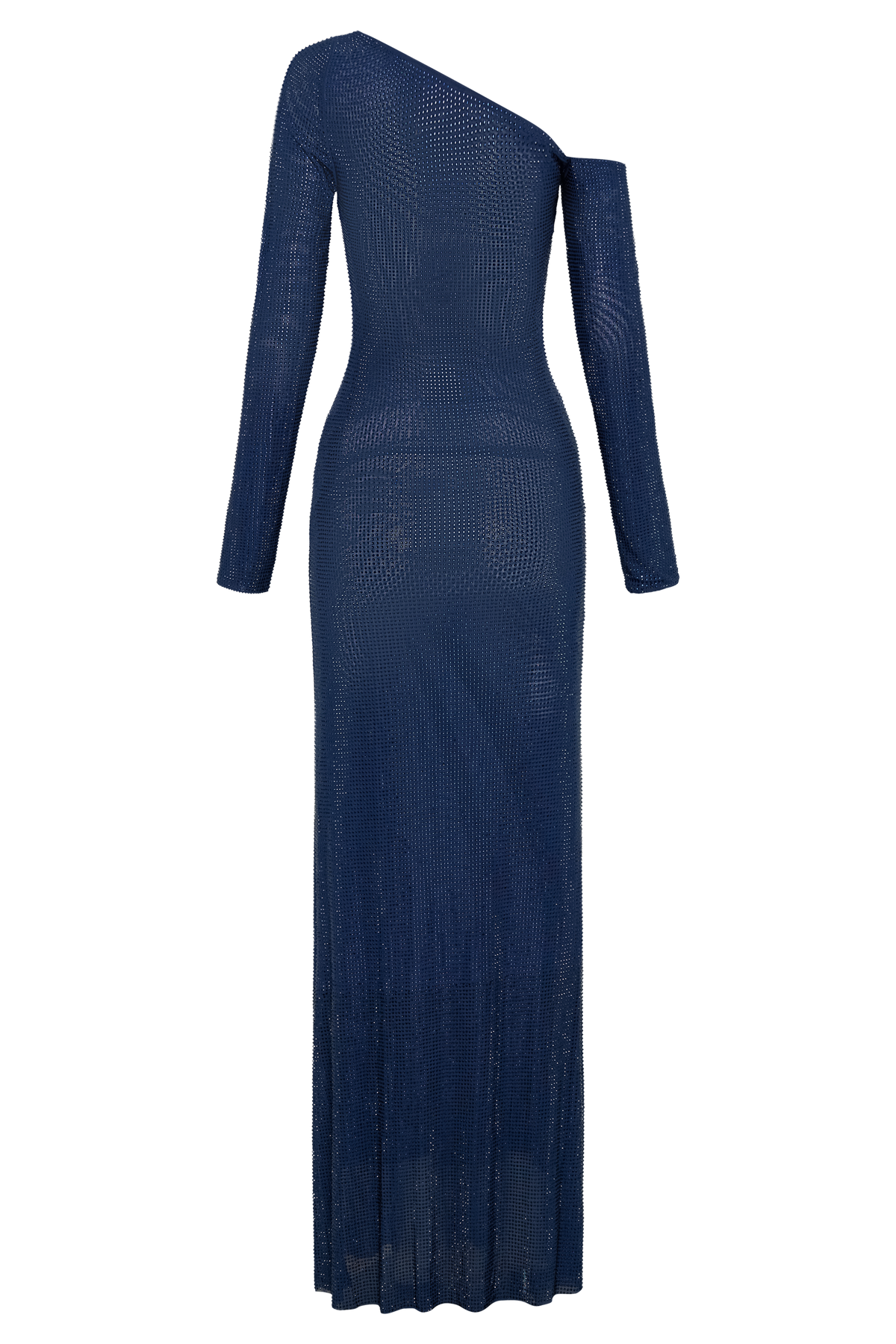 Marcia Diamante Long Sleeve Maxi Dress - Navy #8
