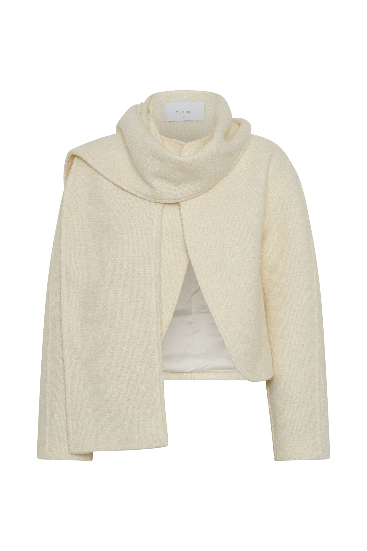 Bree Scarf And Jacket - Ivory #12