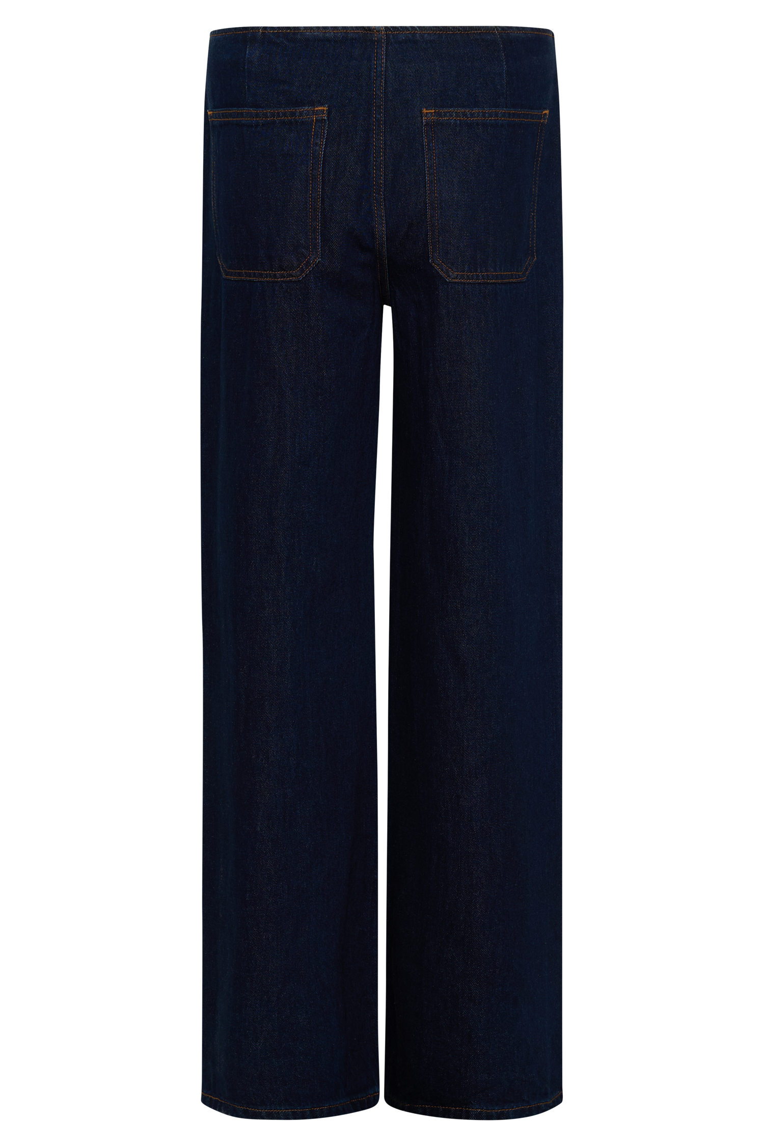 Caitlin Mid Rise Denim Jeans - Indigo Blue #6