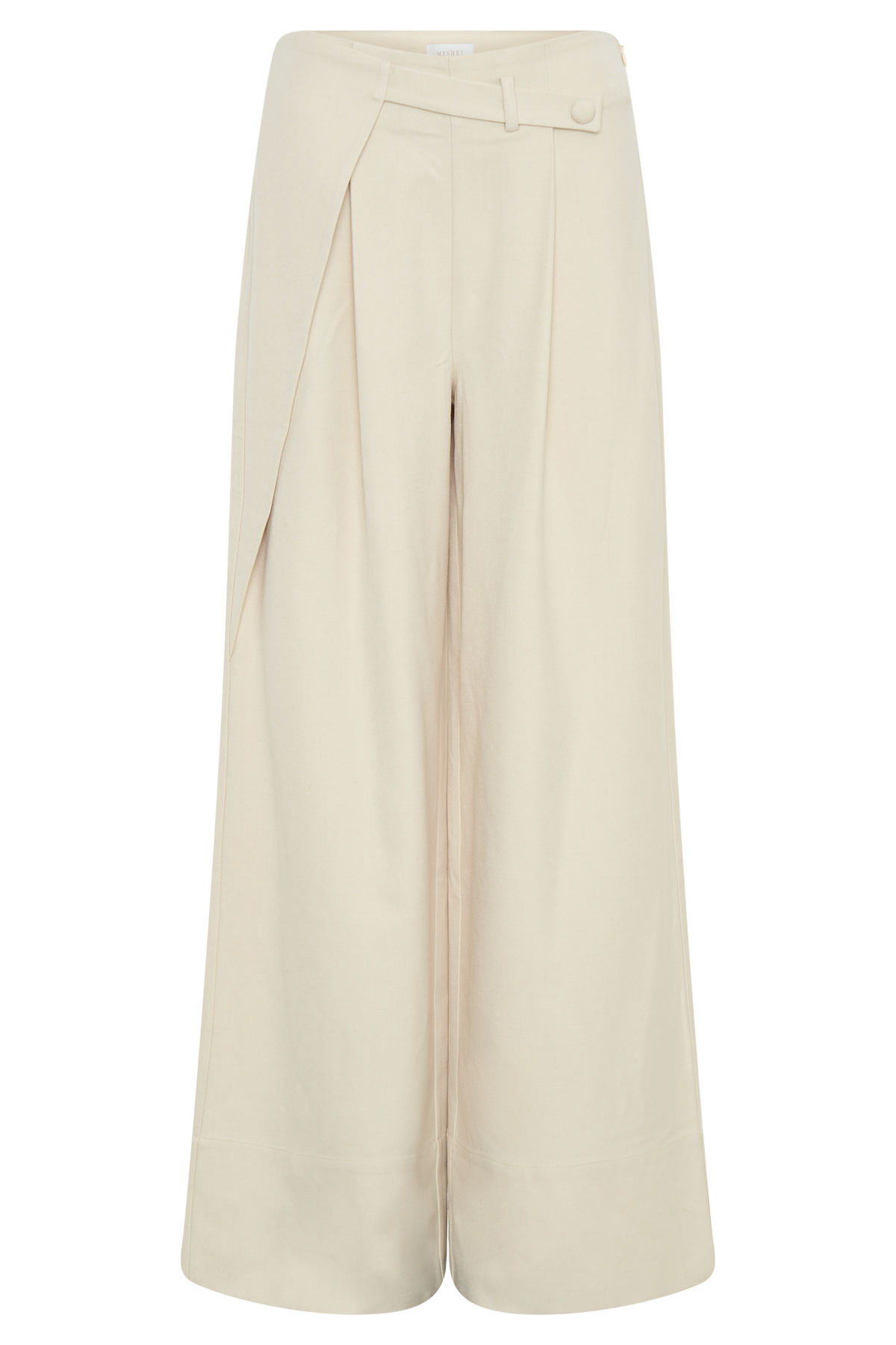 Mila Straight Leg Suiting Pant - Buttermilk
