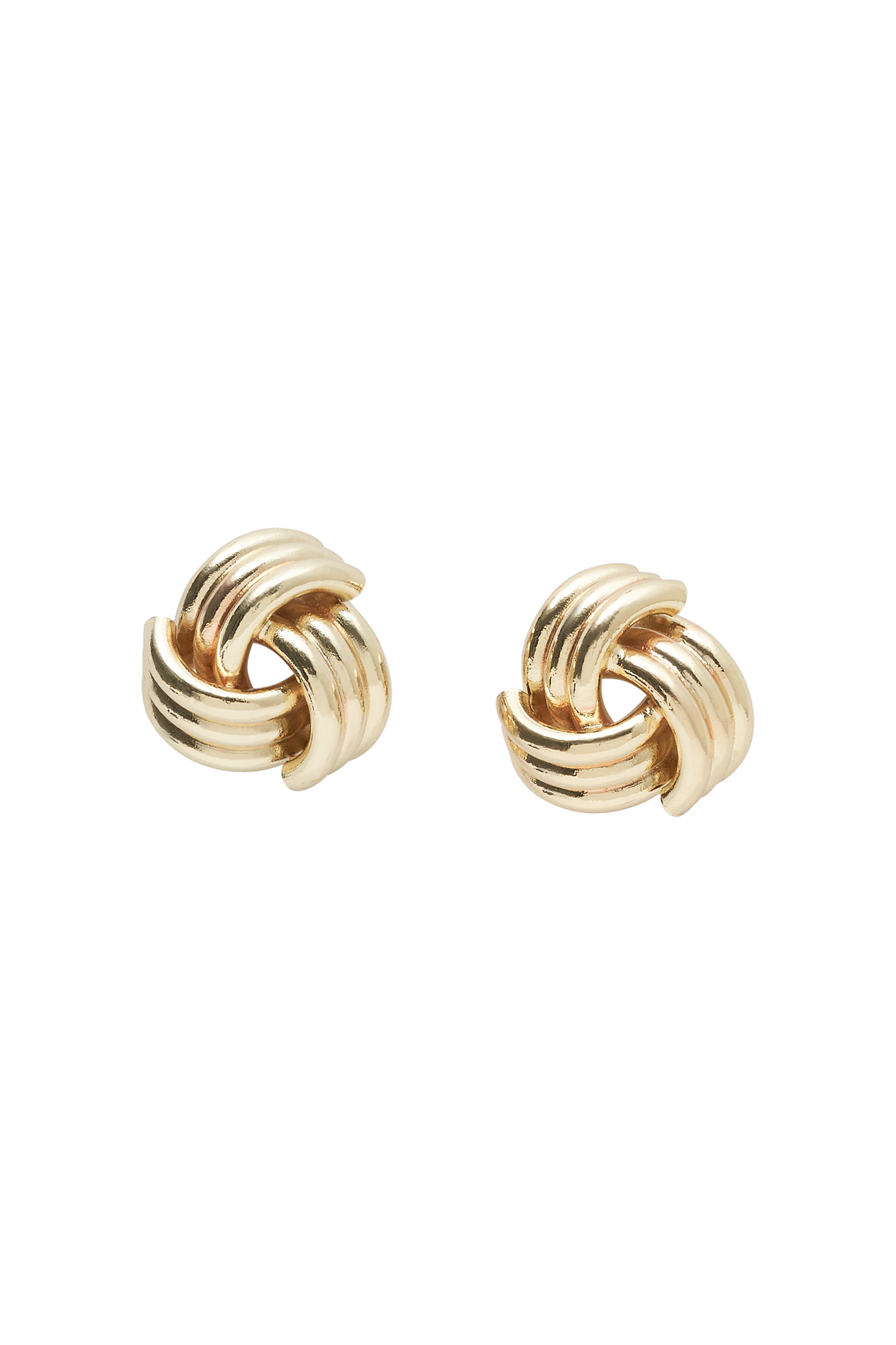 Rowan Knotted Earrings - Gold #6