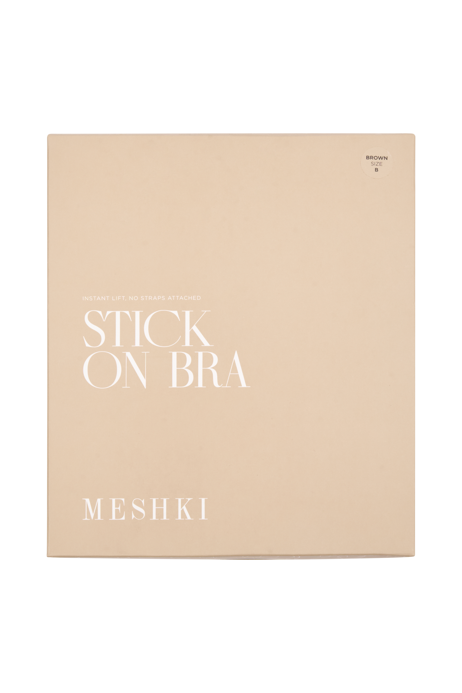 Stick It! Strapless Stick On Bra - Nude #10