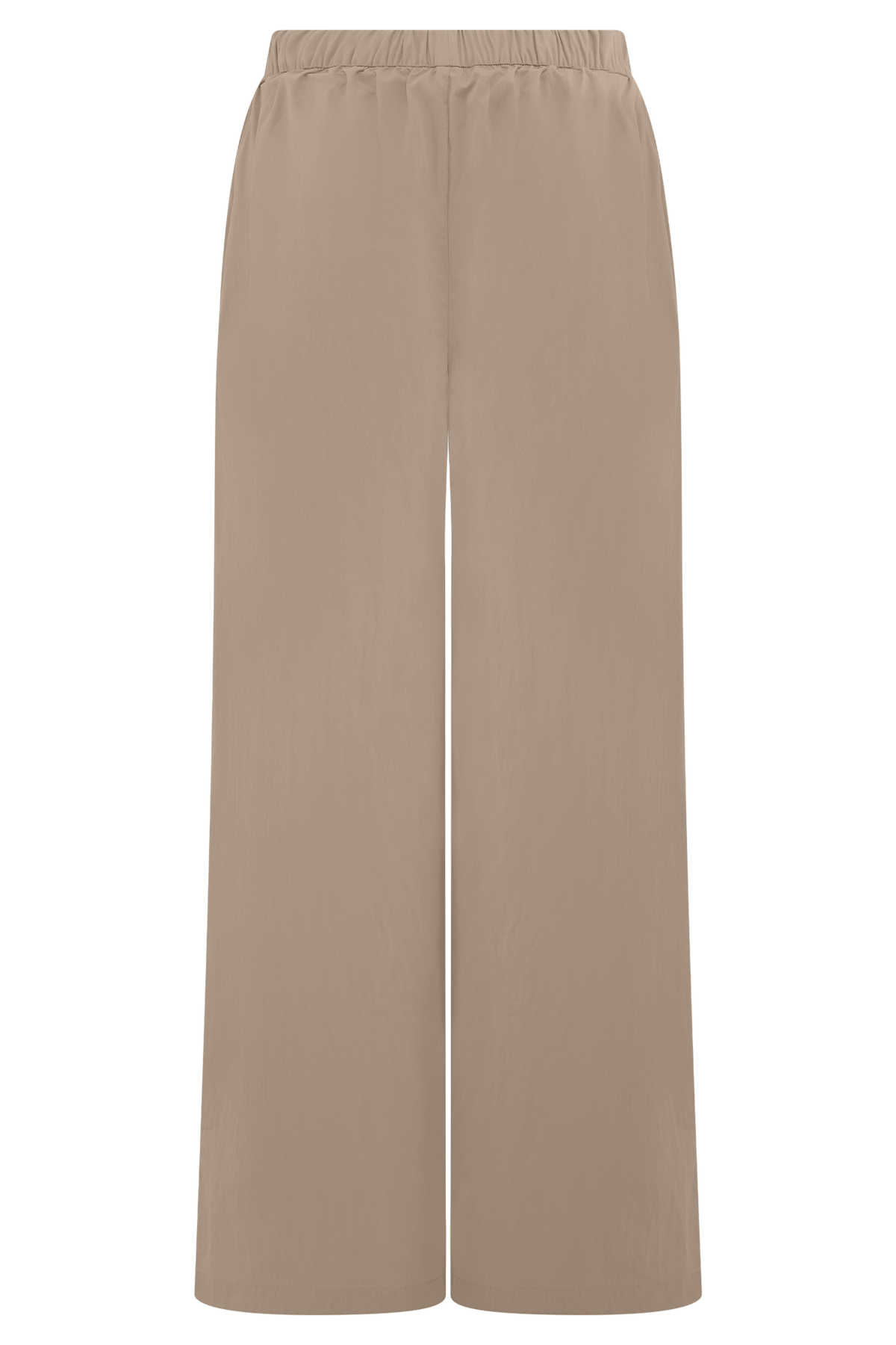 Campbell Cotton Wide Leg Pants - Sand #9