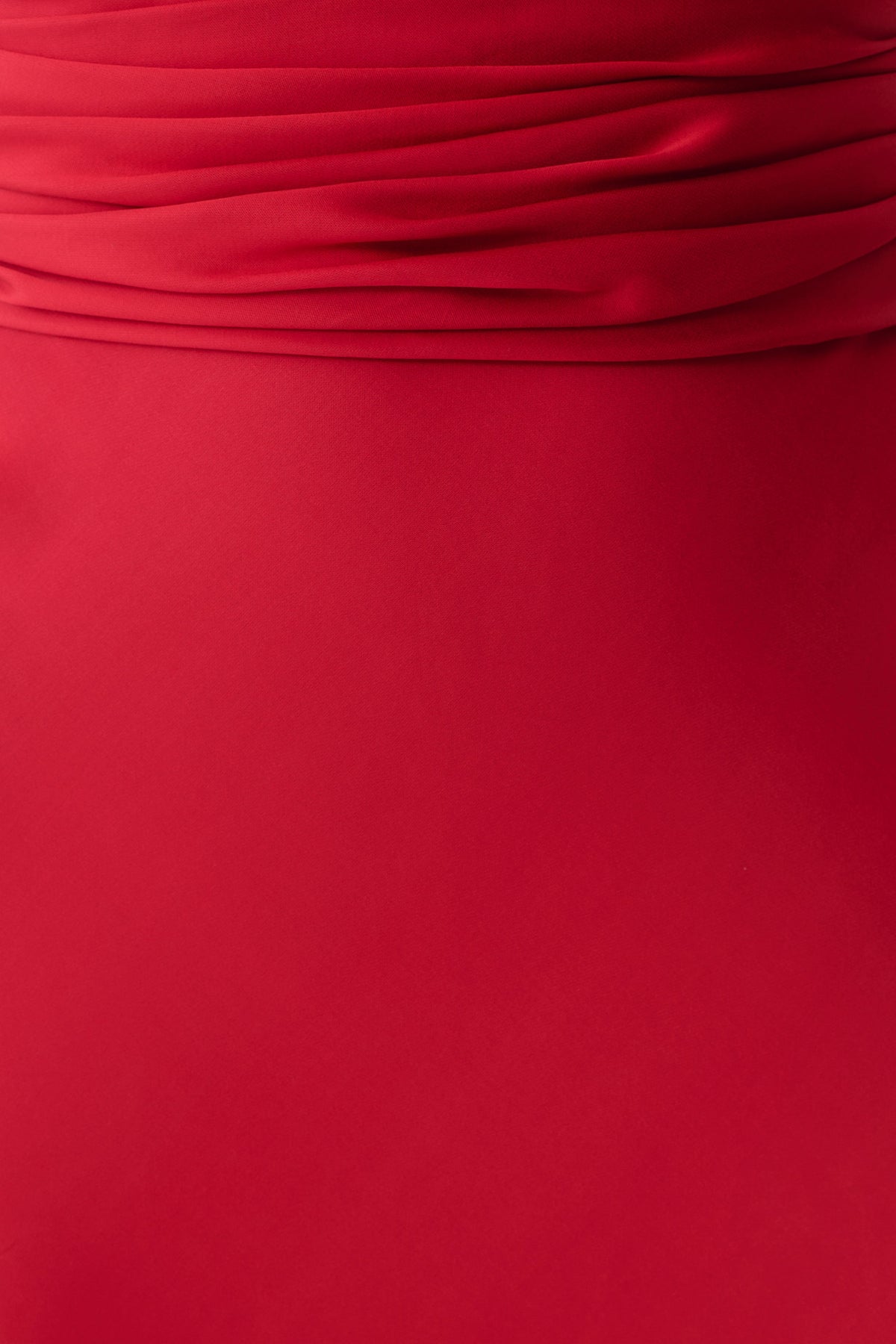 Destiny Cut Out Satin Maxi Dress - Red #5