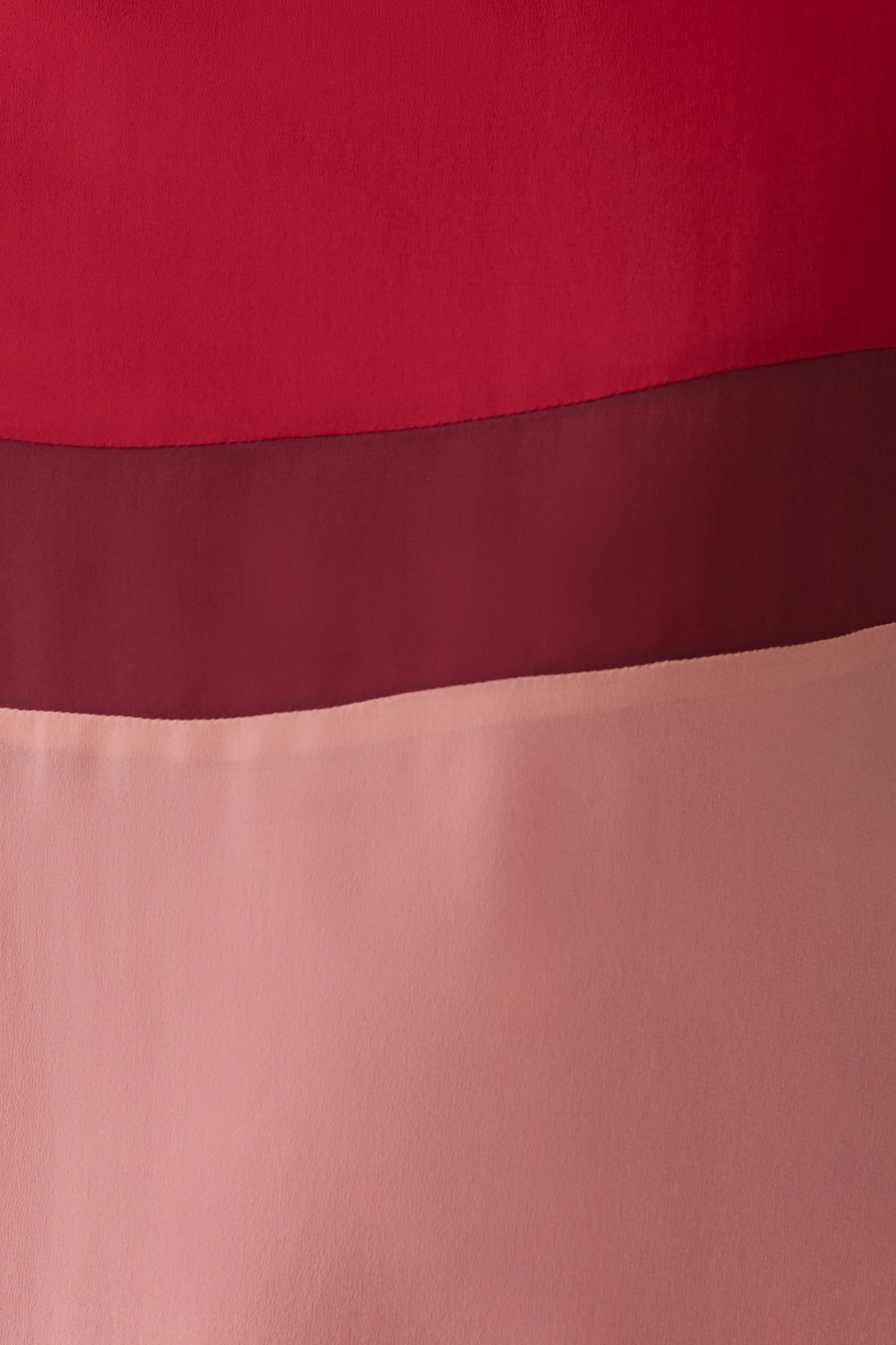 Bettina Chiffon Halter Neck Midi Dress - Red