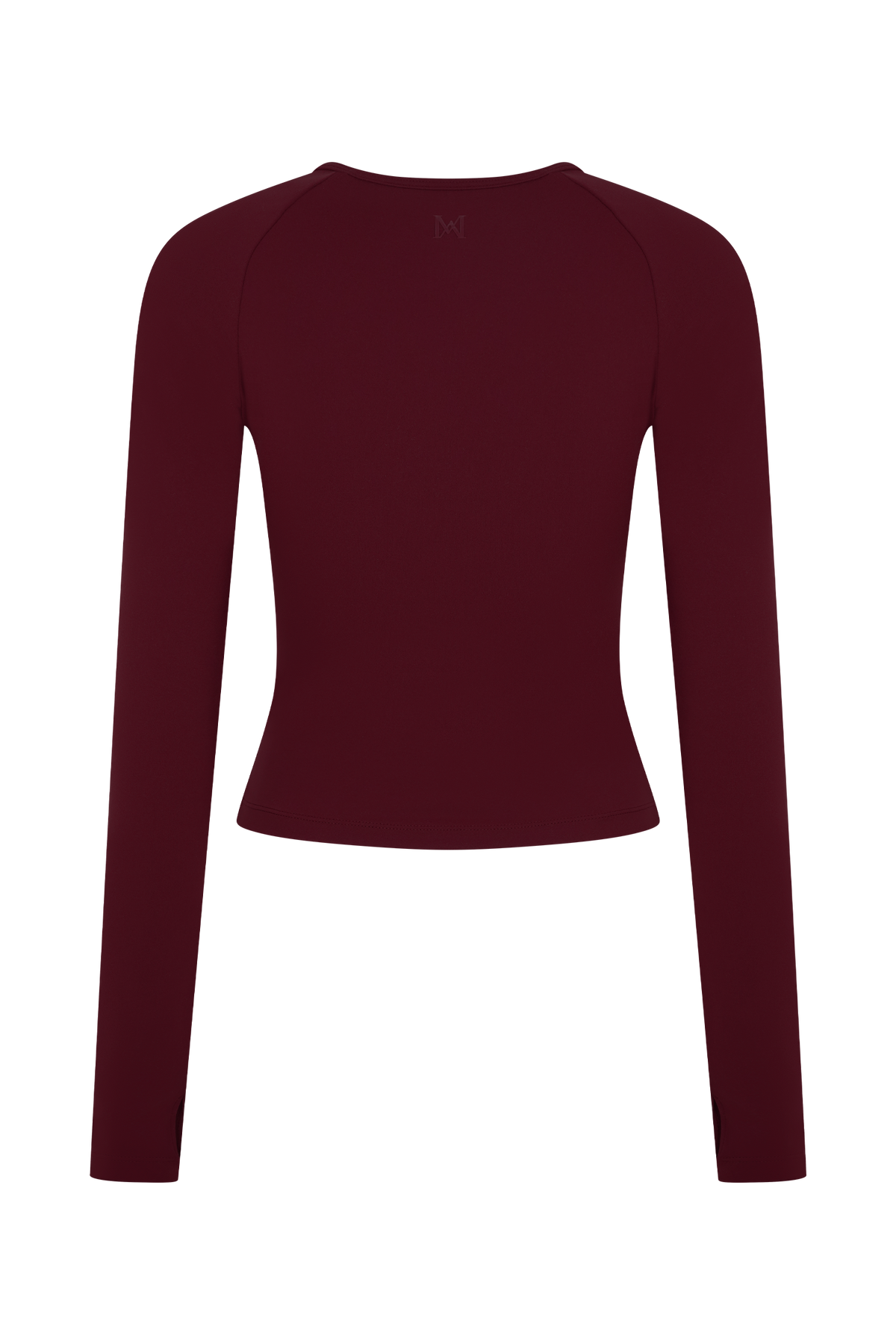 Eliana Long Sleeve Active Top - Burgundy