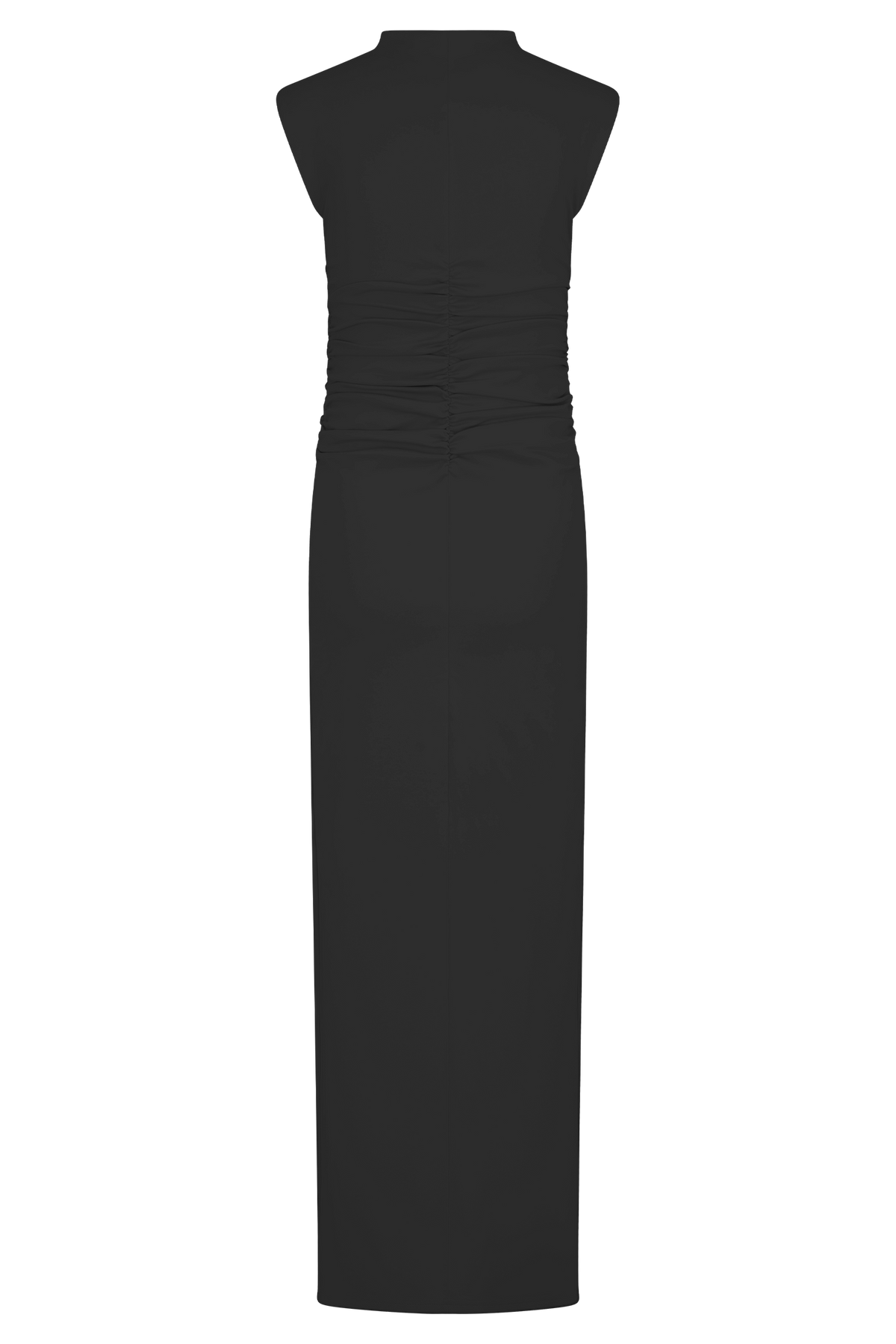 Elliot High Neck Sleeveless Maxi Dress - Black #8