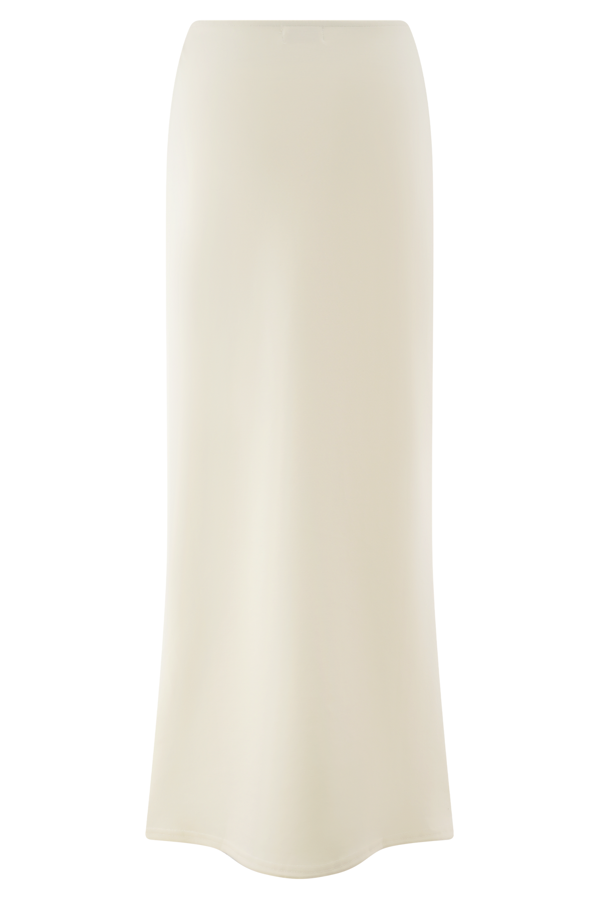 Eris Scuba Jersey Maxi Skirt - Ivory #6
