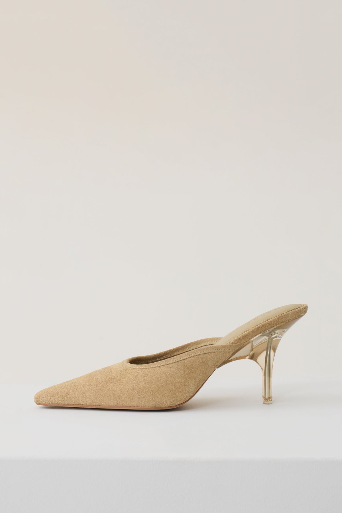 Jules Pointed Toe Mule - Neutral