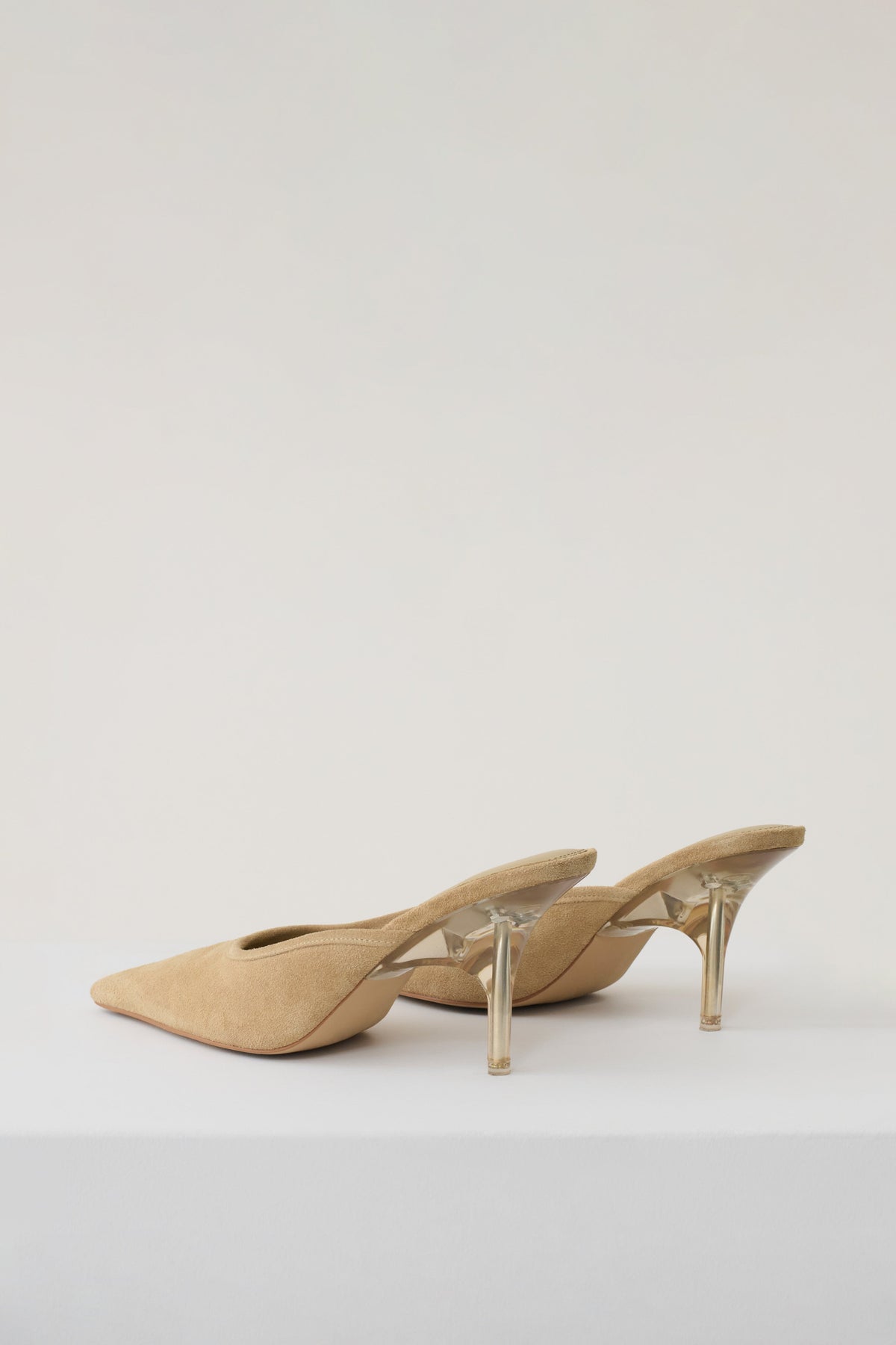 Jules Pointed Toe Mule - Neutral