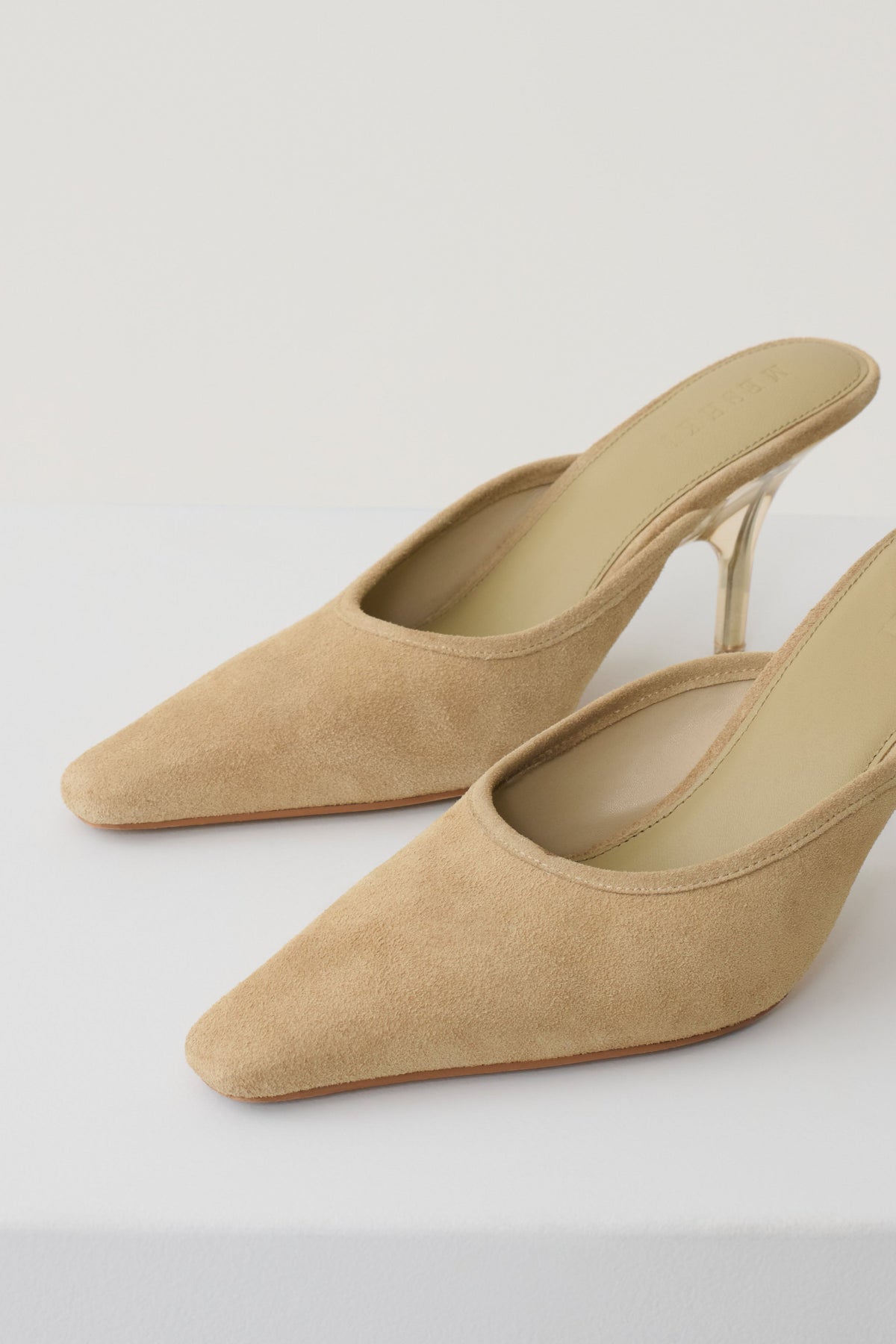 Jules Pointed Toe Mule - Neutral