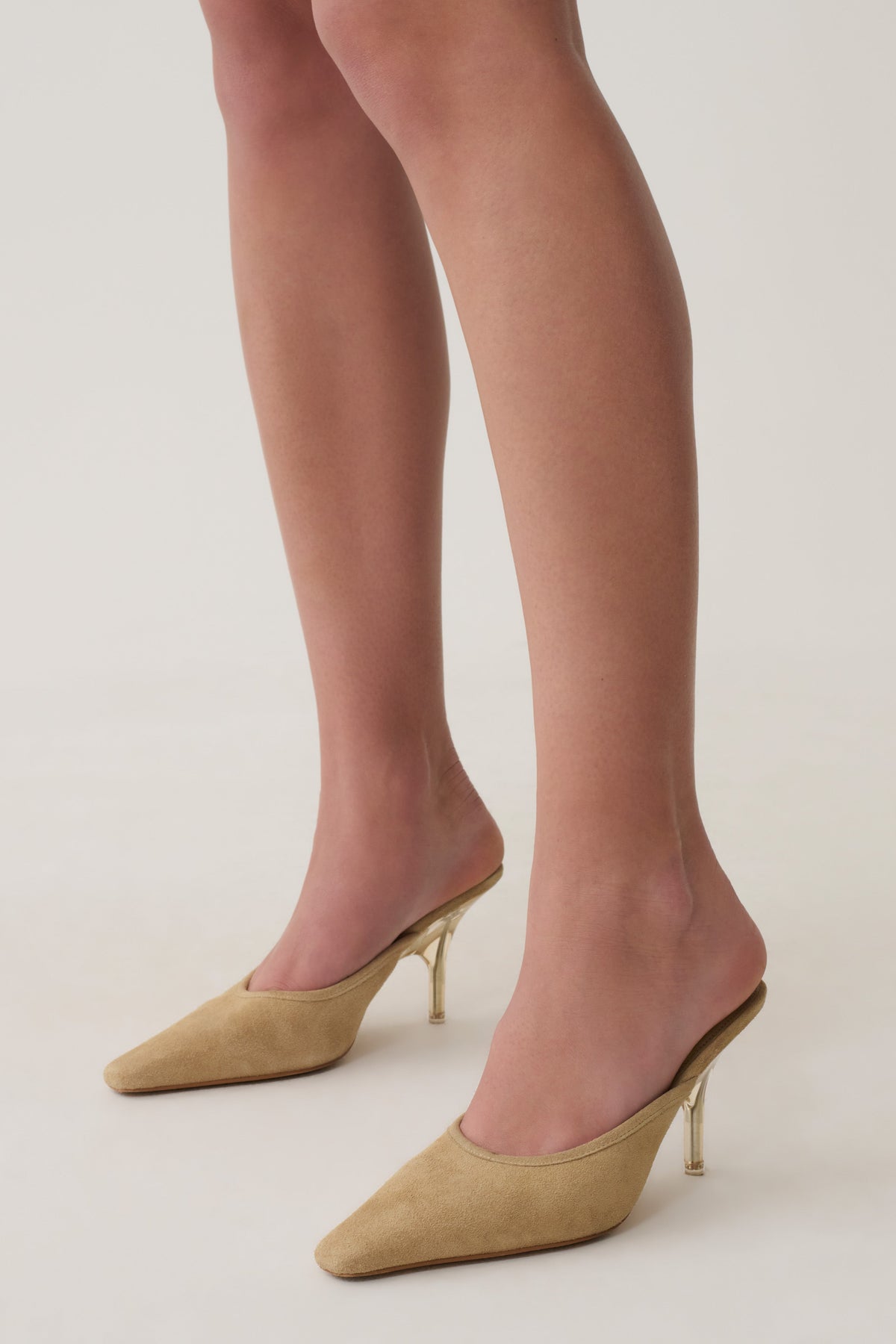 Jules Pointed Toe Mule - Neutral #5