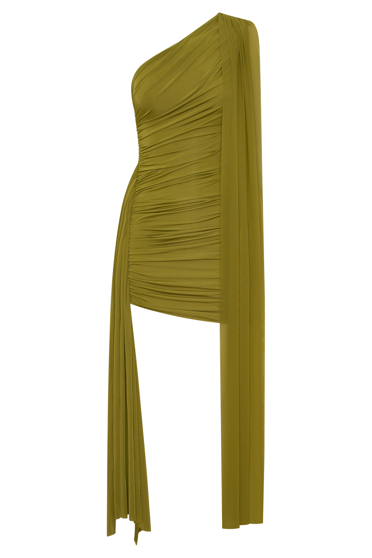 Asher Mini Dress - Olive #9