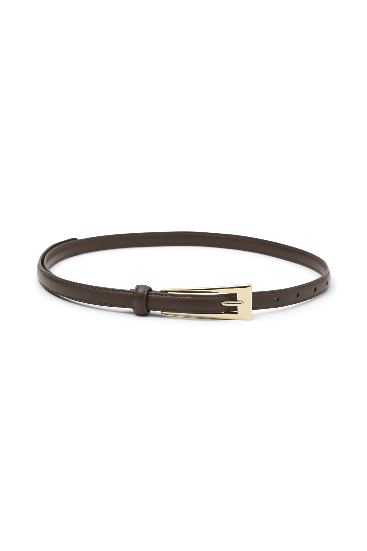 Adrian Belt With Buckle - Chocolate #6
