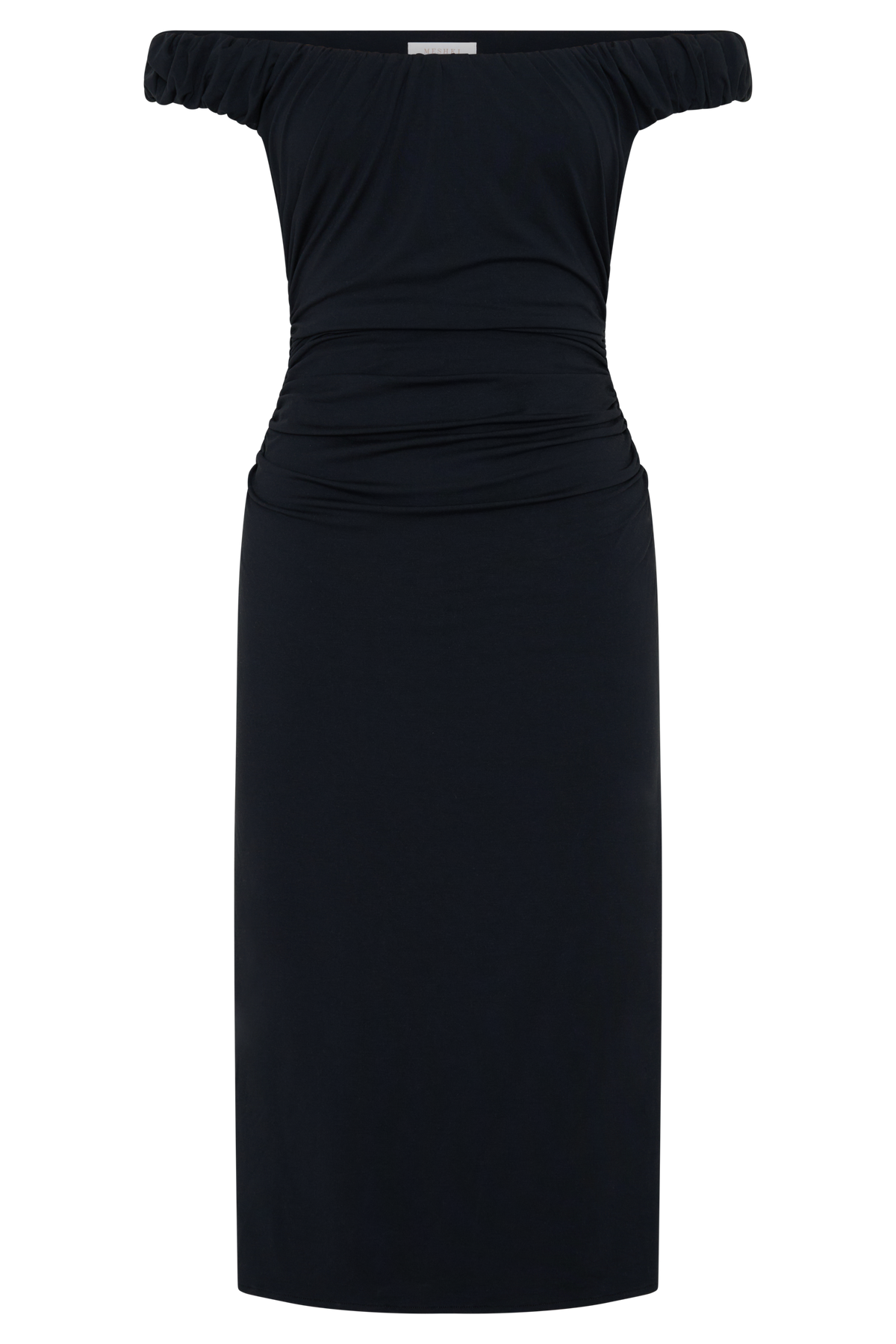 Alize Cupro Knee Length Dress - Black #8