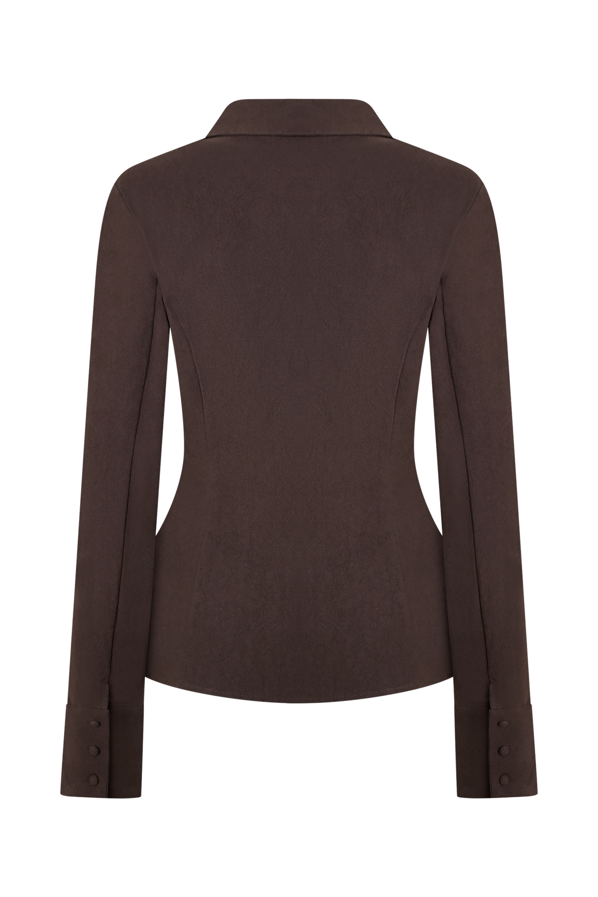 Annalee Cotton Beaded Tie Shirt - Dark Espresso #9