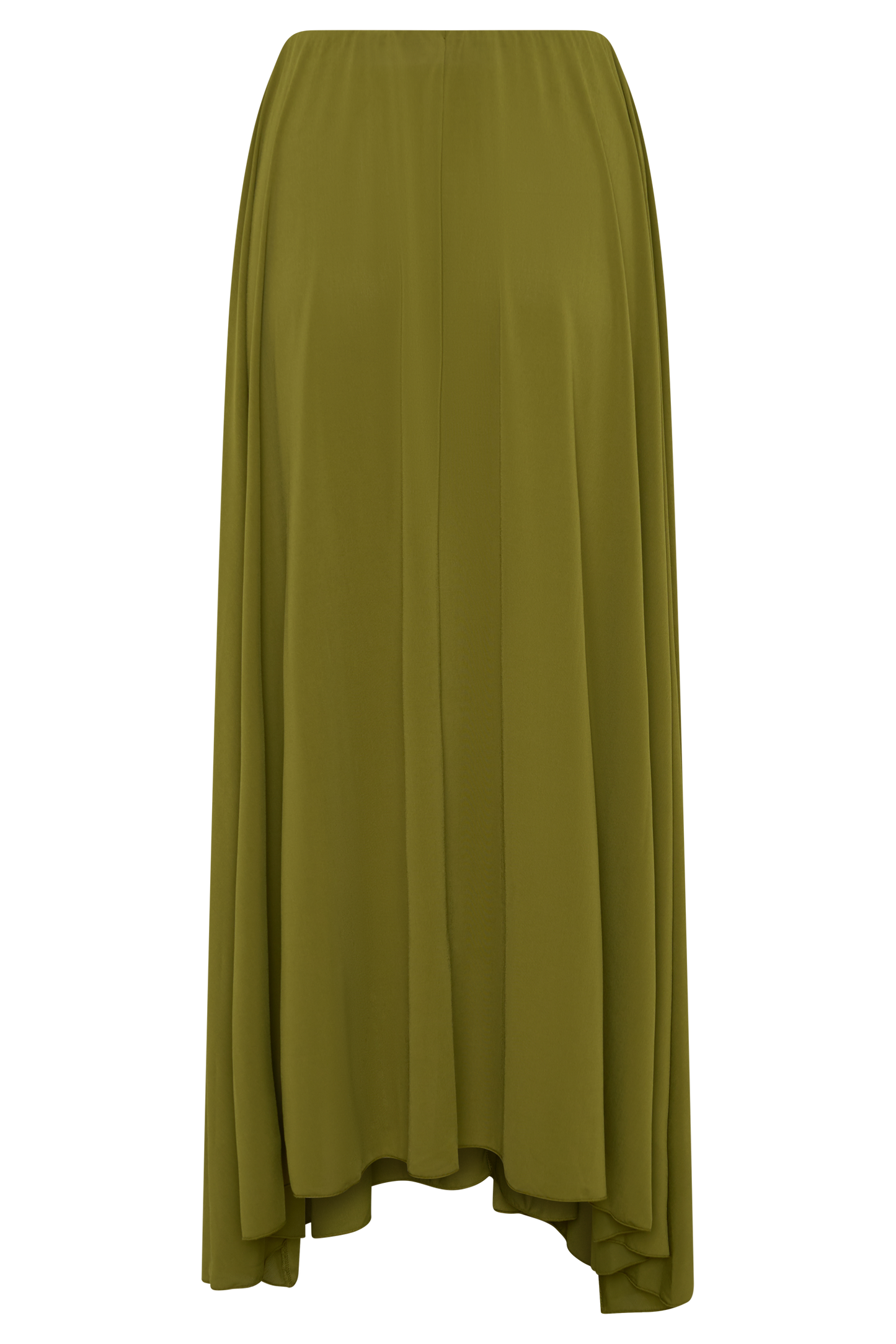 Bambi Dry Jersey Maxi Skirt - Martini Olive