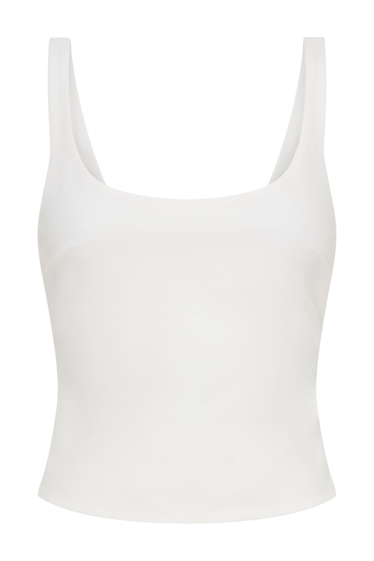 Blanca Stretch Crepe Cami Top - White #7