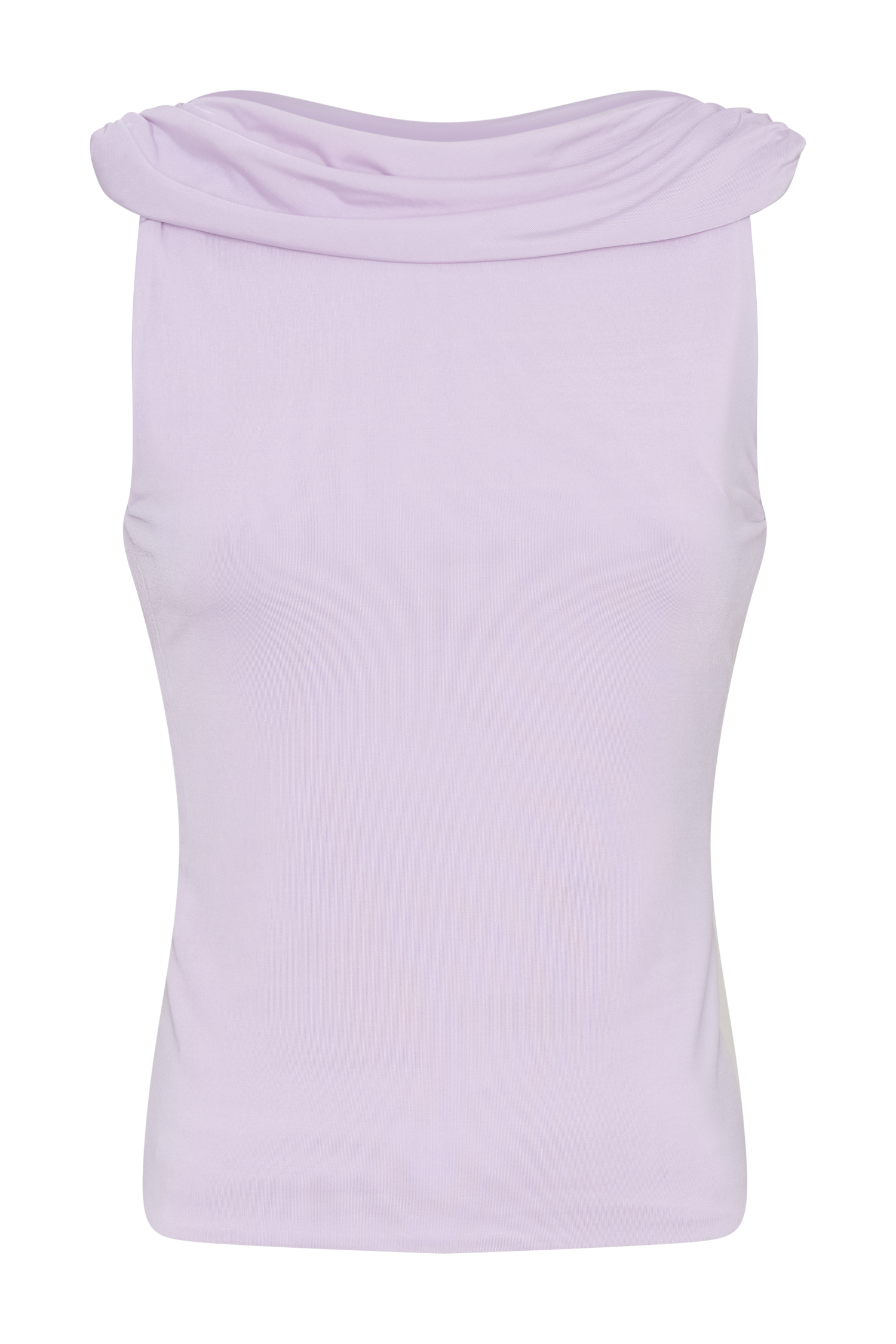 Bridget Slinky Cowl Back Top - Dusty Lilac #9