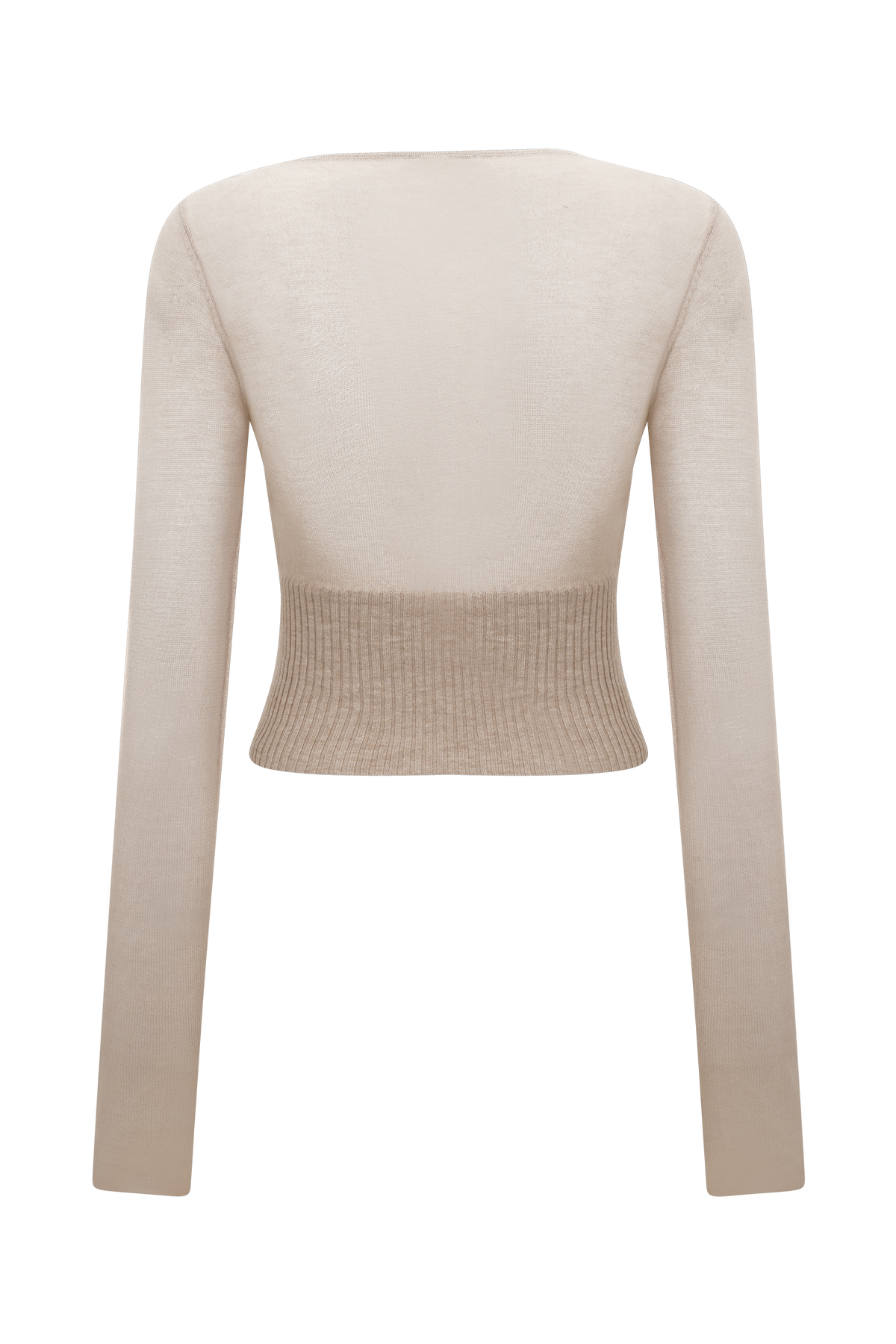 Brionee Silk Blend Knit Top - Sand #10