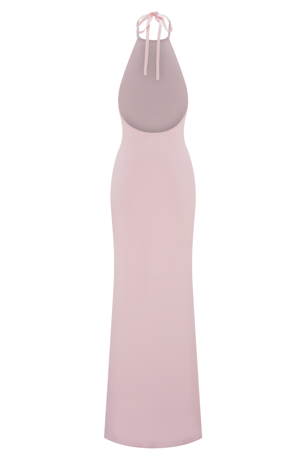 Brock Knit Halter Maxi Dress - Baby Pink #6