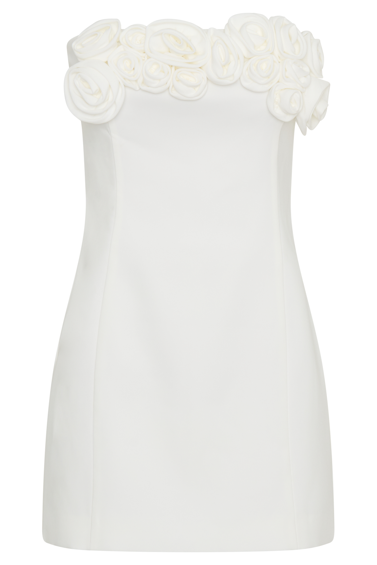 Brooks Rose Mini Dress - White #11