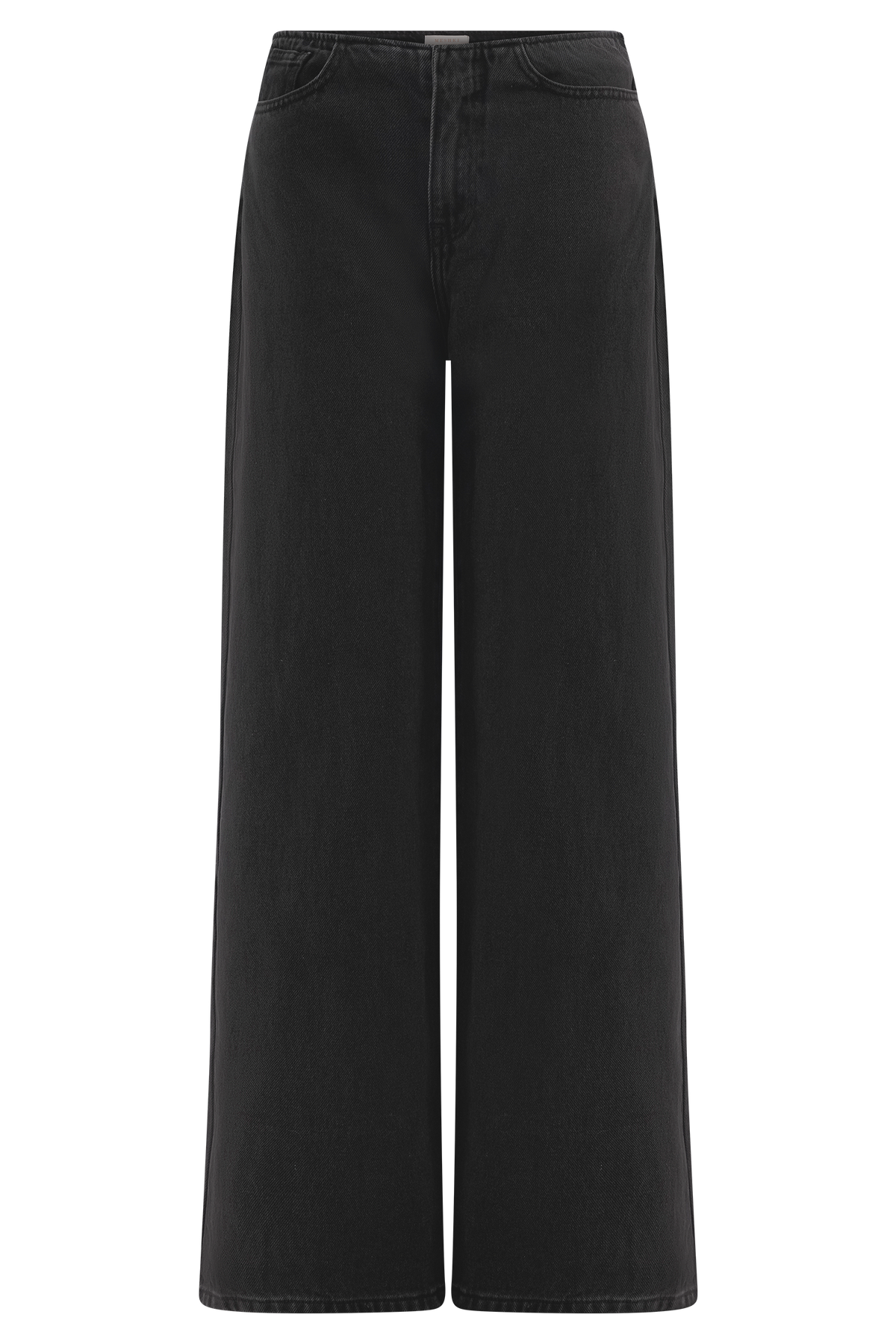 Caitlin Mid Rise Denim Jeans - Washed Black #9