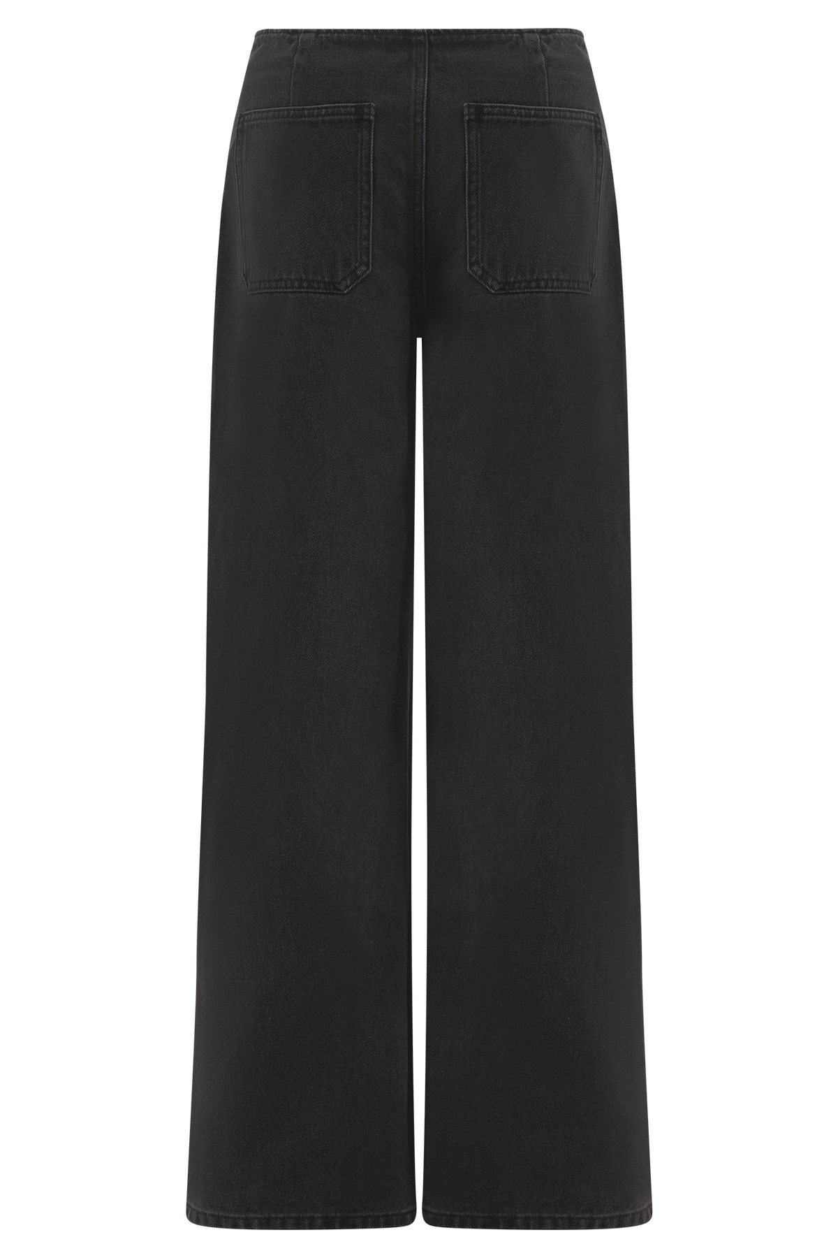Caitlin Mid Rise Denim Jeans - Washed Black #8